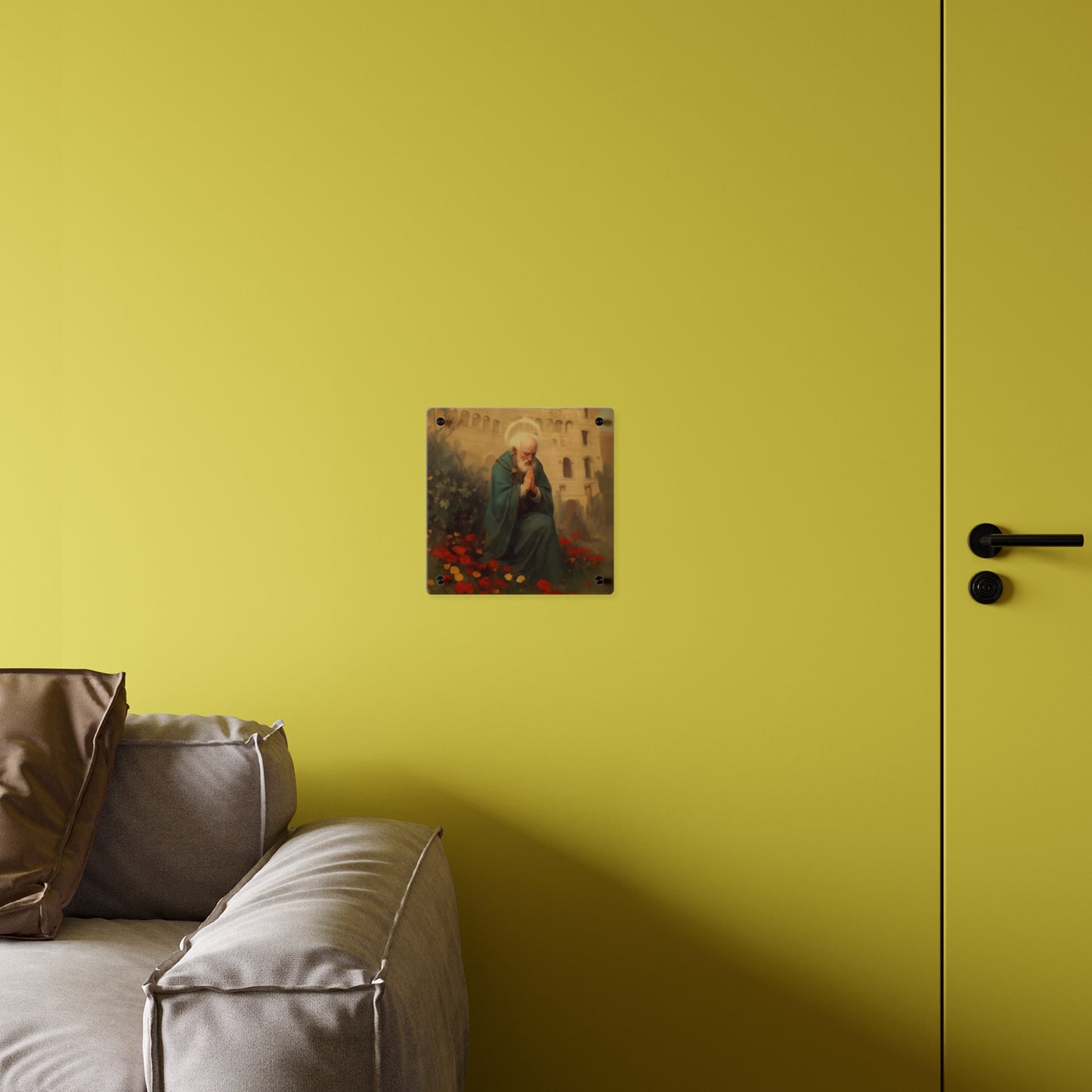 Saint Cyprian Wall Art Panel - Ready to Hang Acrylic Print - Catholic Saint Art - Patron Saint Print - Martyr Art