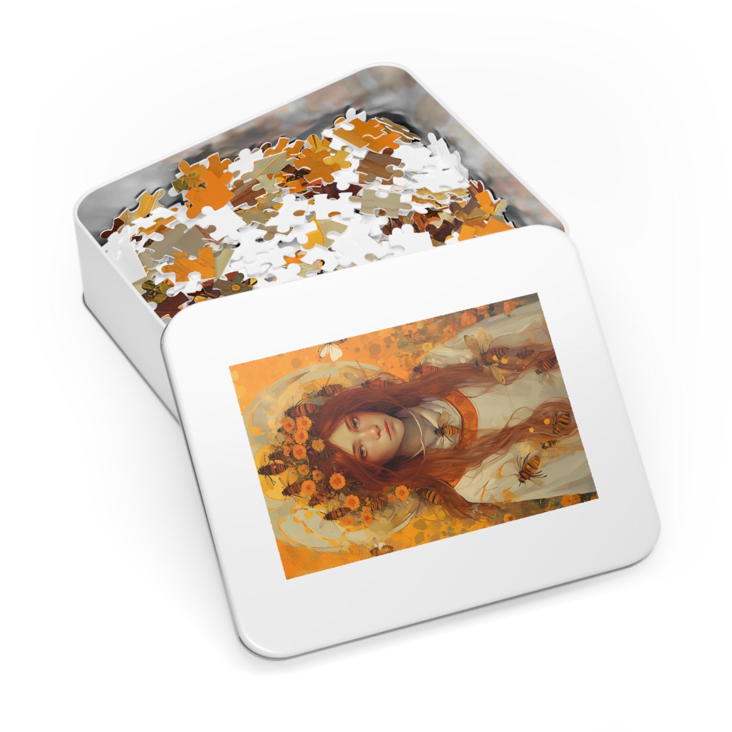 Saint Abigail - Puzzle and Keepsake Tin - Religious Jigsaw Puzzle (30, 110, 252, 500,1000-Piece) - Religious Puzzle