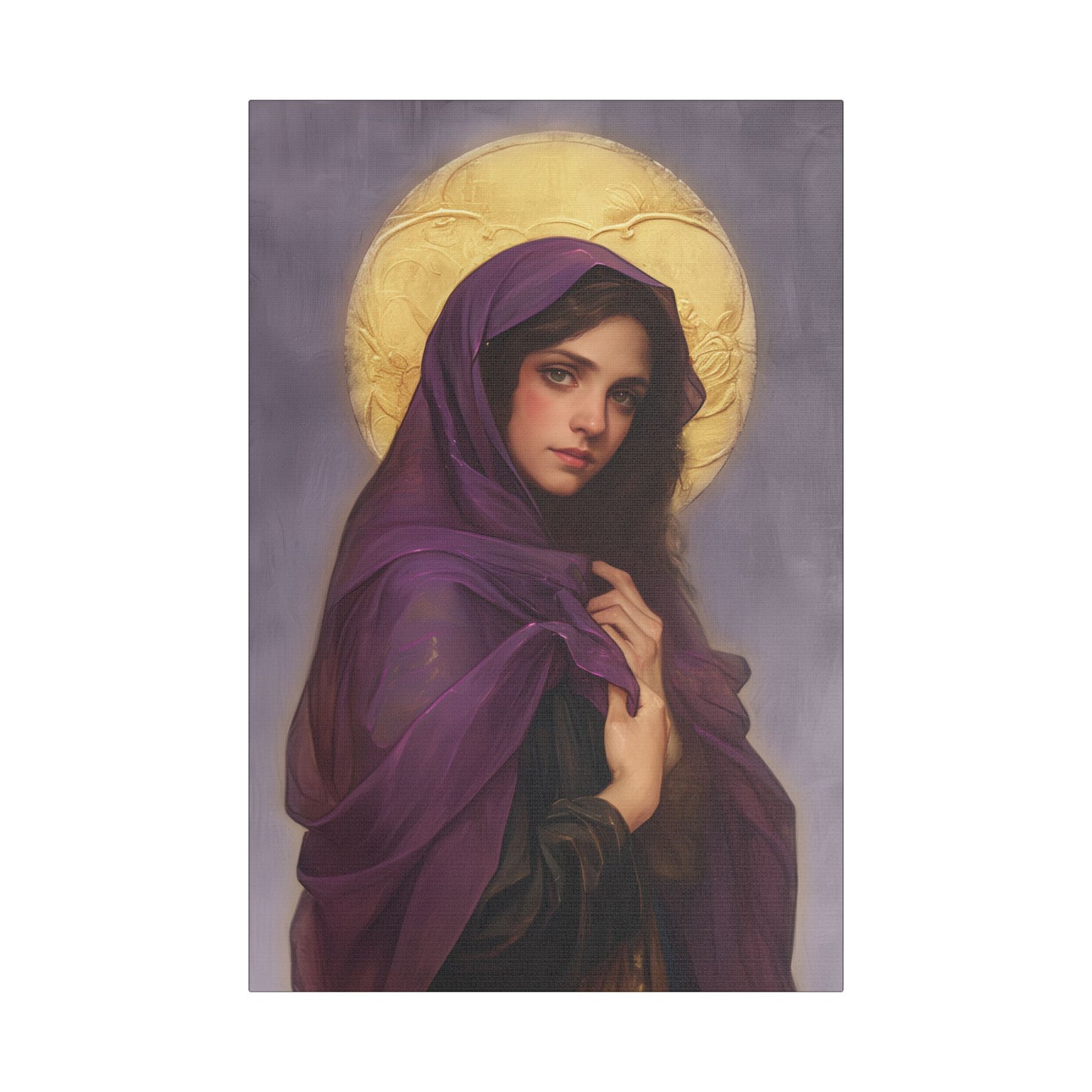 Saint Lydia Purpuraria / Lydia of Thyatira  - Museum Wrapped Canvas - Print - Religious Art for your Home - Christian print - Religious