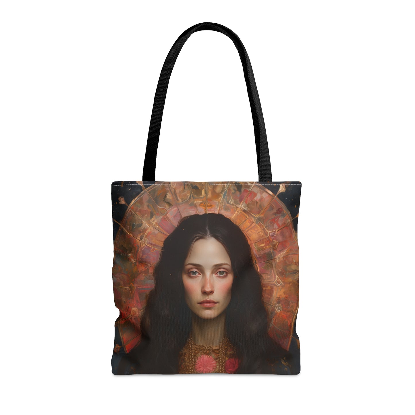 Saint Susanna Tote Bag - Large Medium Small Faith Art Bag - Re usable Tote Purse - Double Sided - Catholic Art Bag