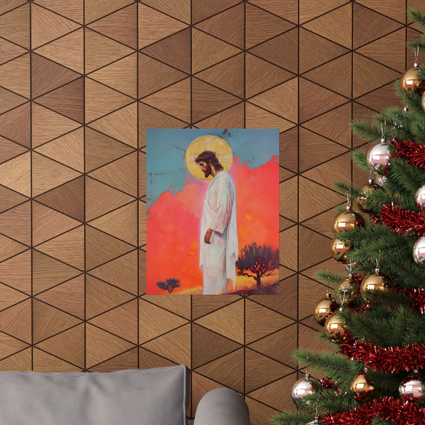 From the Tomb, Eternal Life - Sanctified Souls Print - Multiple Sizes - Premium Matte Vertical Posters - Catholic