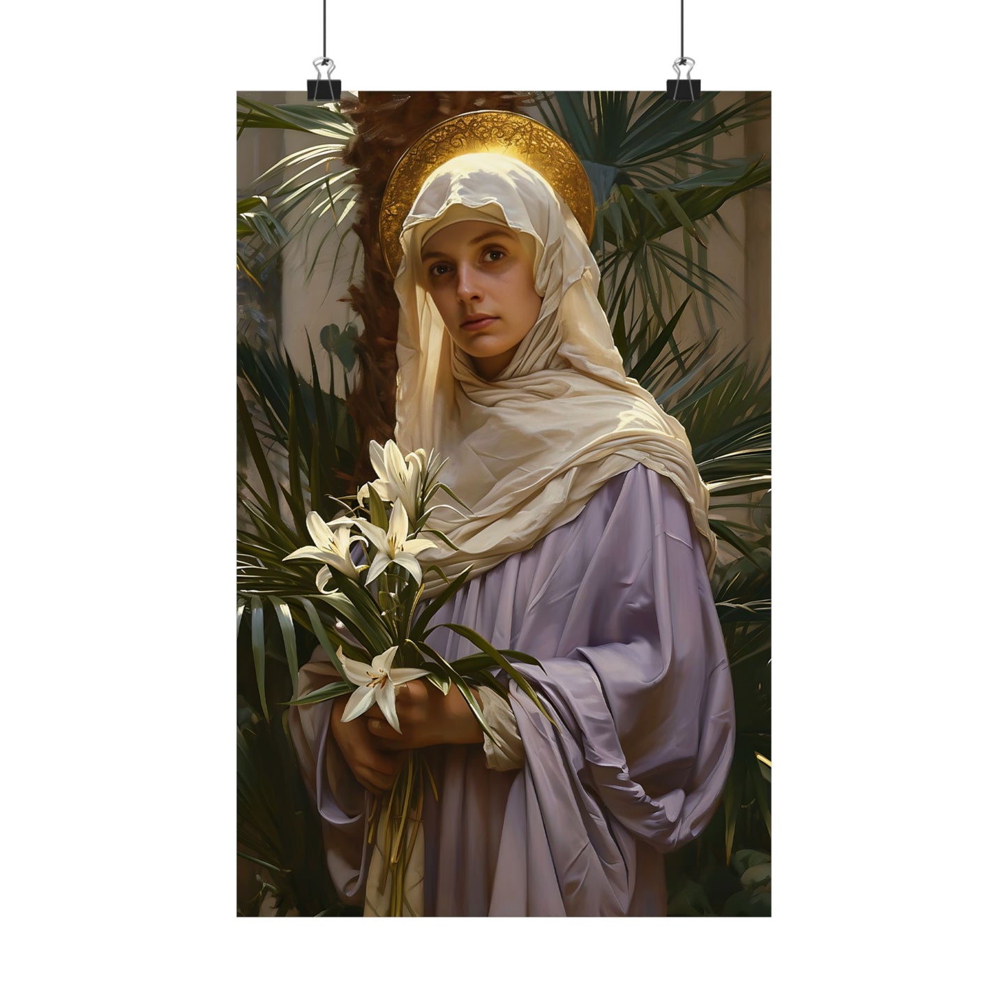 Saint Adele - Sanctified Souls Print - Multiple Sizes - Premium Matte Vertical Posters