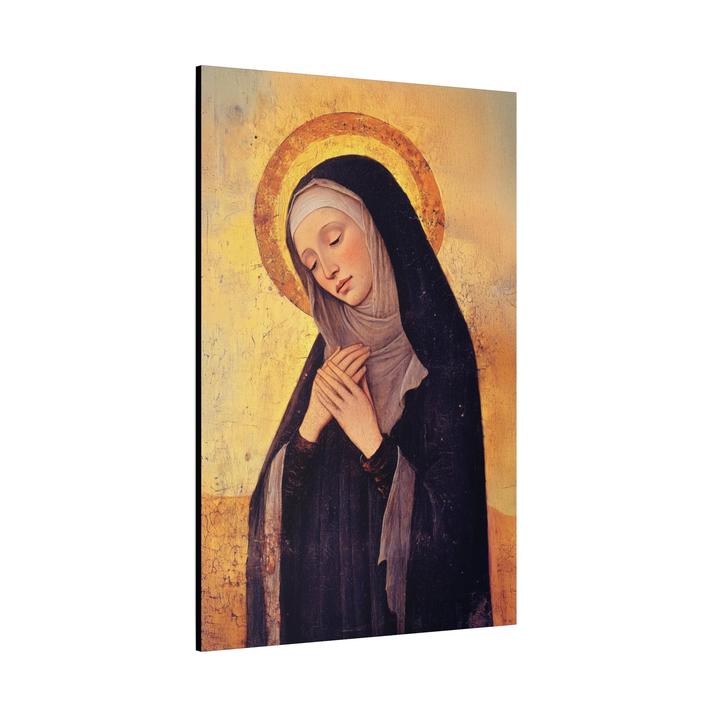Saint Syncletica of Alexandria - Desert Mother - Gallery Wrapped Canvas - Print - Religious Art for your Home - Catholic
