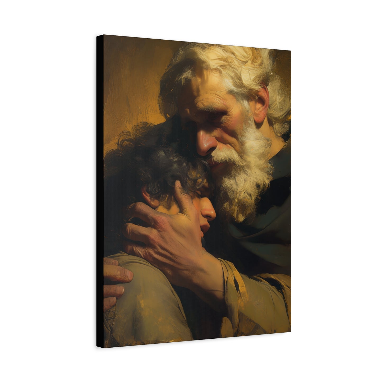 The Return of the Prodigal Son - Gallery Wrapped Canvas - Print - Religious Art for your Home - Catholic Art Print