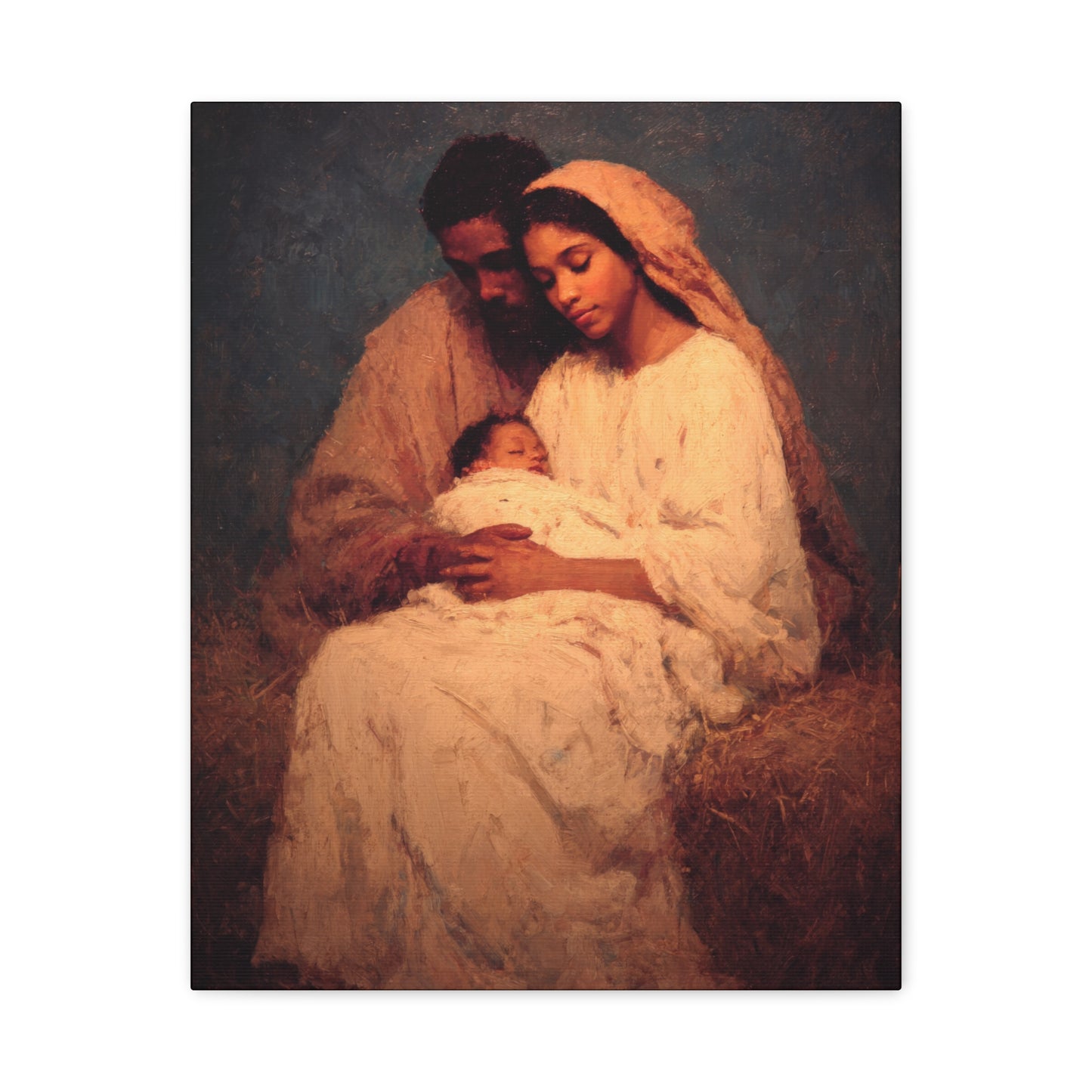 Love Made Visible in the Holy Family - Gallery Wrapped Canvas - Print - Religious Art for your Home - Catholic