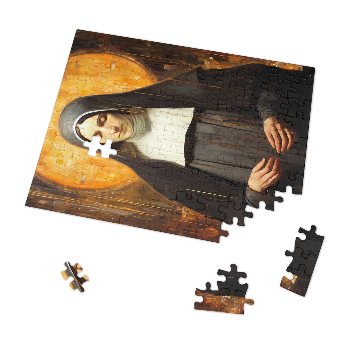 Saint Alice - Puzzle and Keepsake Tin - Religious Jigsaw Puzzle (30, 110, 252, 500,1000-Piece) - Religious Puzzle