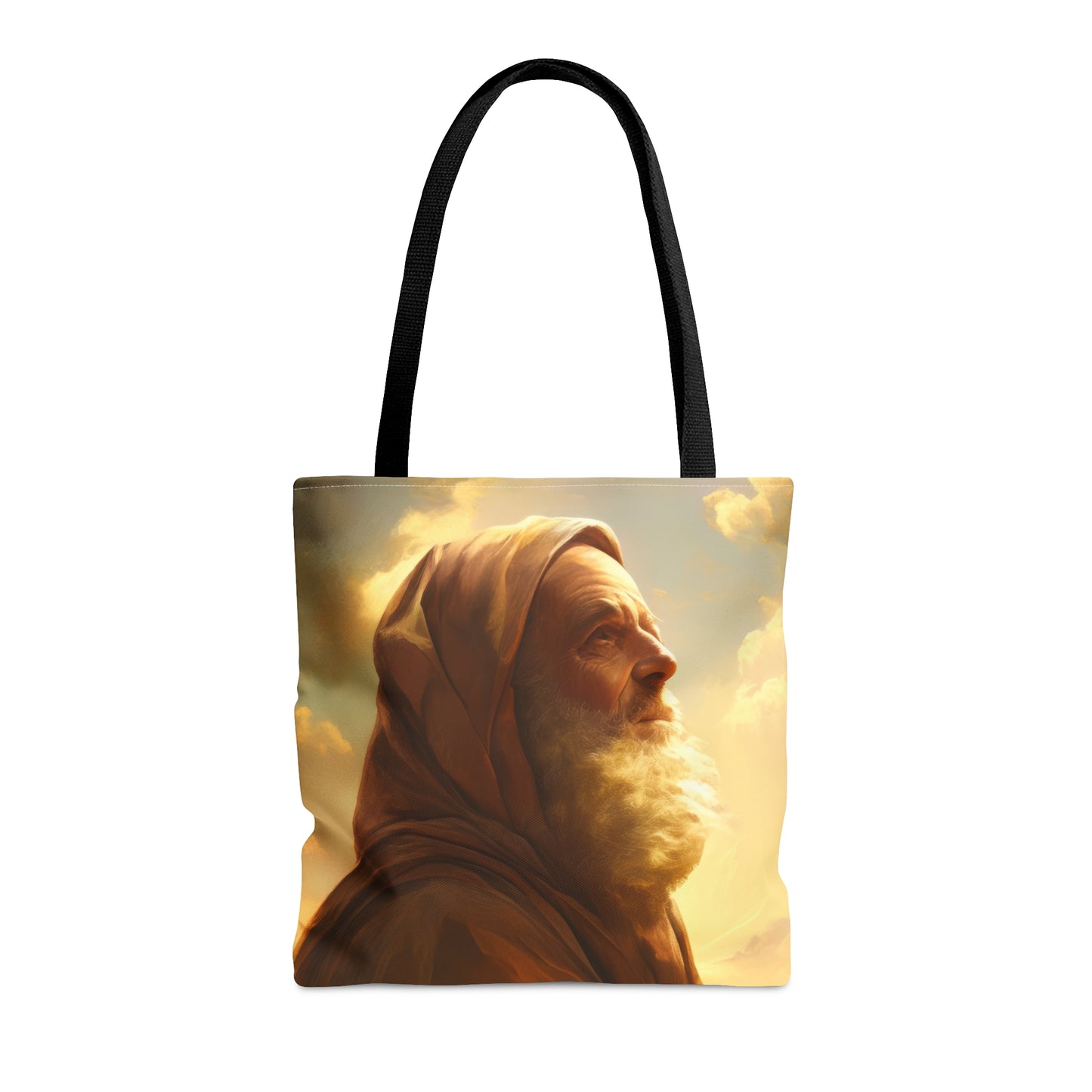 Father Abraham - Tote Bag - Large Medium Small Faith Art Bag - Bible Study Faith Purse - Double Sided