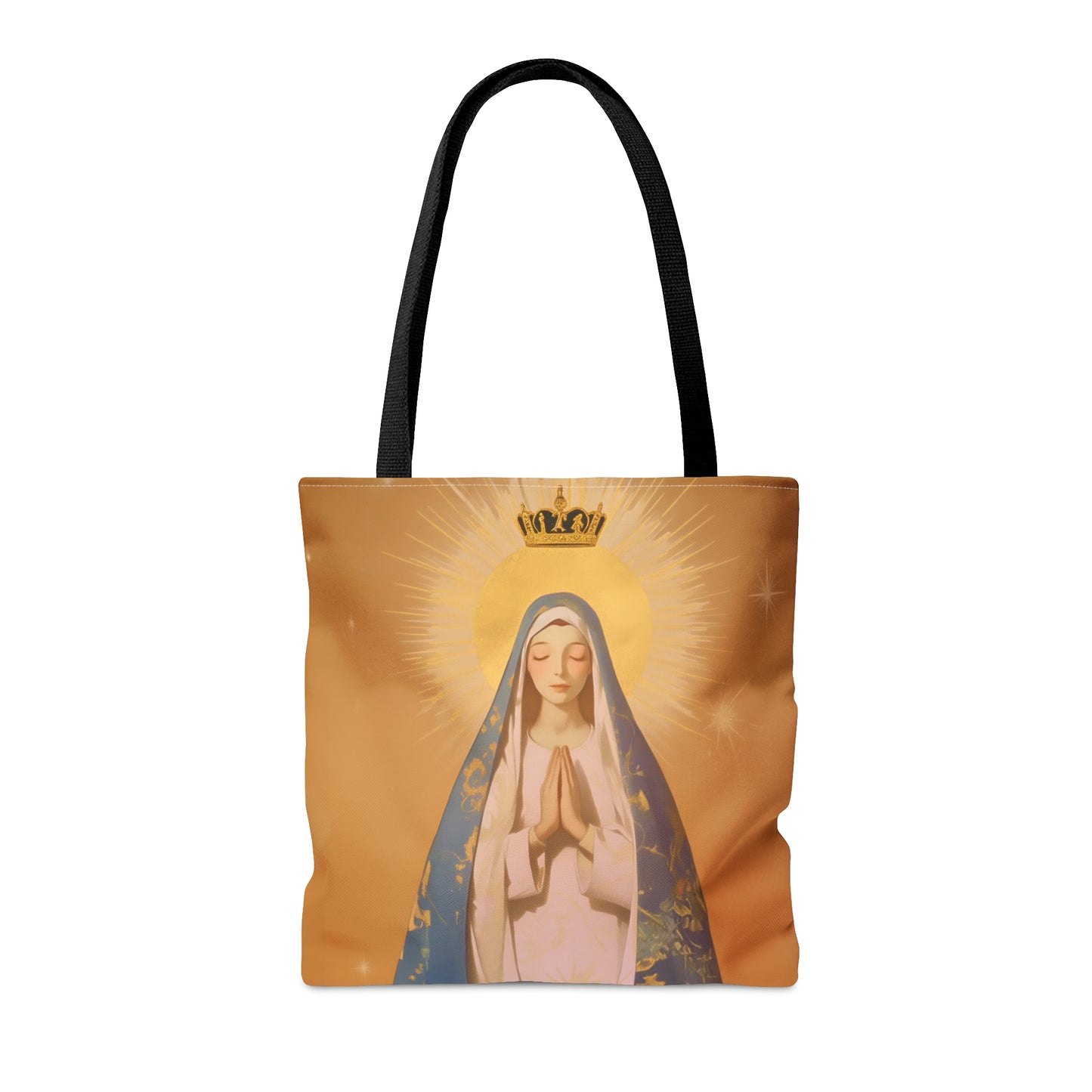 Eternal Glory : Mary's Coronation in Heaven Tote Bag - Large Medium Small Faith Art Bag - Catholic Faith Purse - Religious