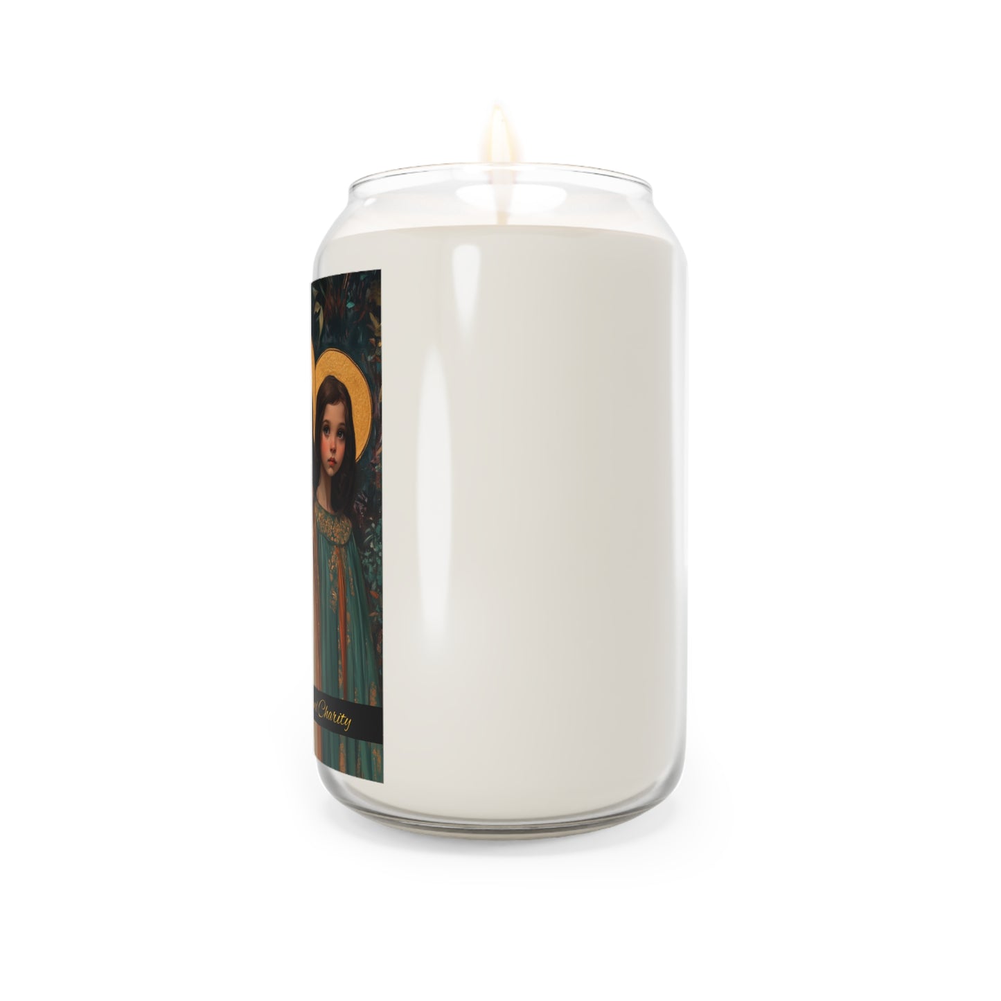 Saints Faith, Hope and Charity - Scented Prayer Candle, 13.75oz - Tall Size - Religious Prayer Candle