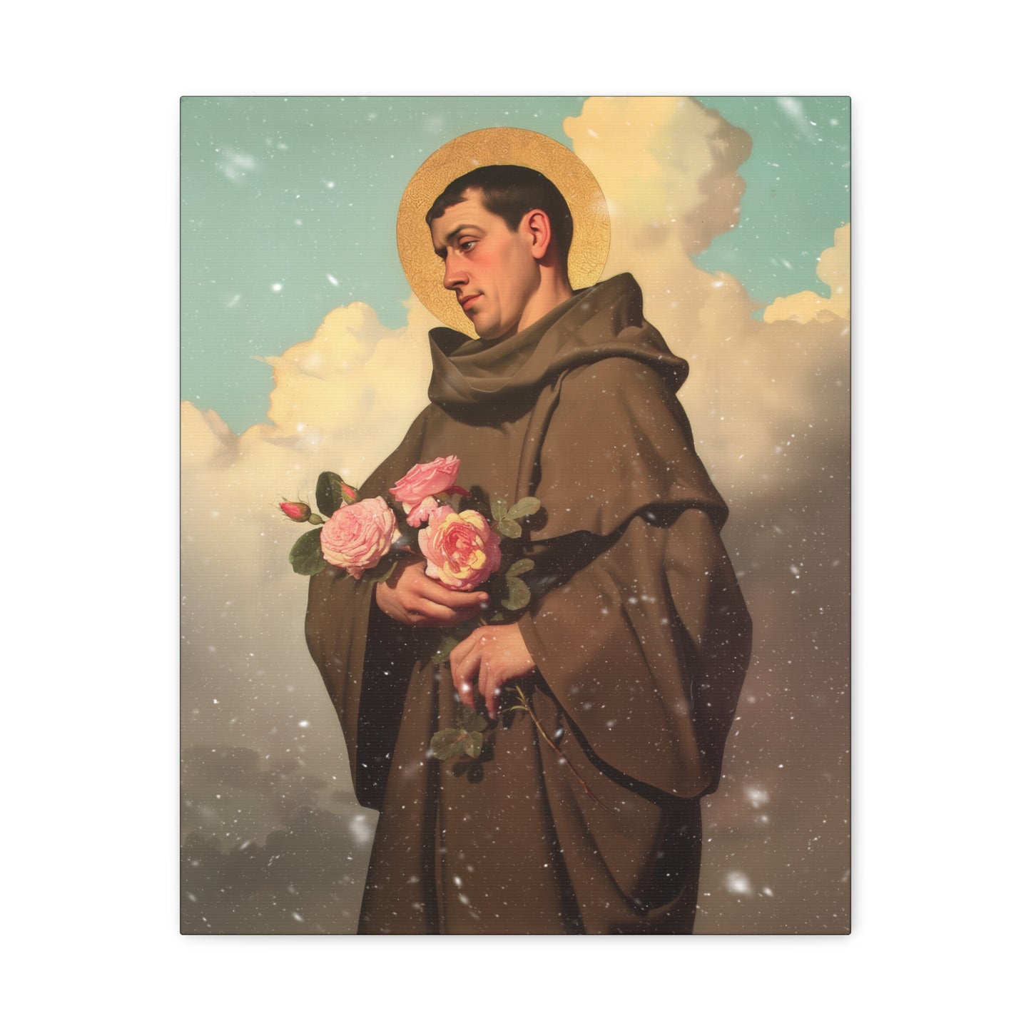 Saint Didacus of Alcala - Gallery Wrapped Canvas - Print - Religious Art for your Home - Catholic Art