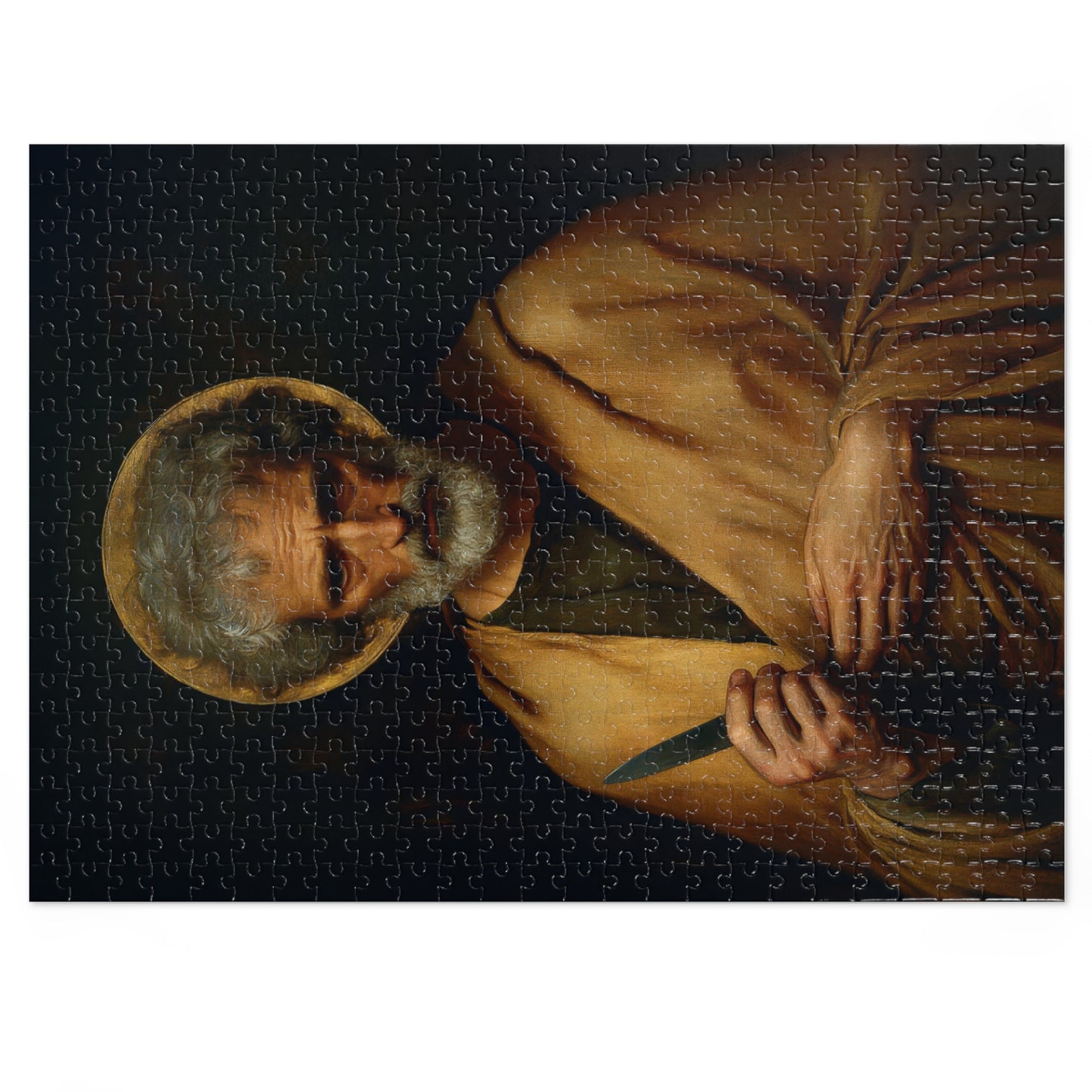 Saint Bartholomew the Apostle  - Puzzle and Keepsake Tin - Religious Jigsaw Puzzle (30, 110, 252, 500,1000-Piece) - Religious Puzzle