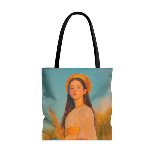 Saint Faith - Tote Bag - Large Medium Small Faith Art Bag - Bible Study Faith Purse - Double Sided Prayer Tote - Catholic Saint