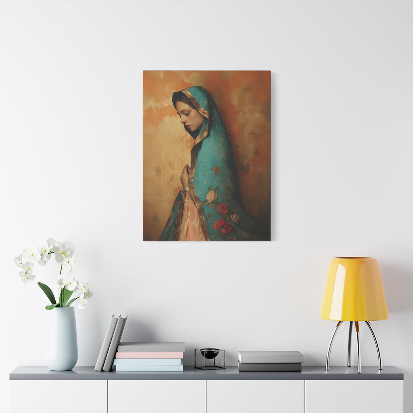 Our Lady of Guadalupe - Gallery Wrapped Canvas - Print - Religious Art for your Home - Catholic Art
