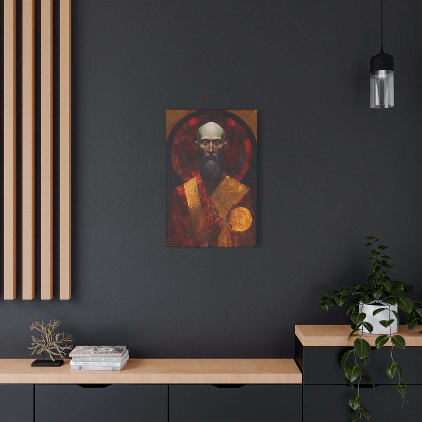 Saint Bartholomew Canvas Print - Multiple Sizes - Catholic Home art - Museum Wrapped Canvas - Sanctified Souls Print