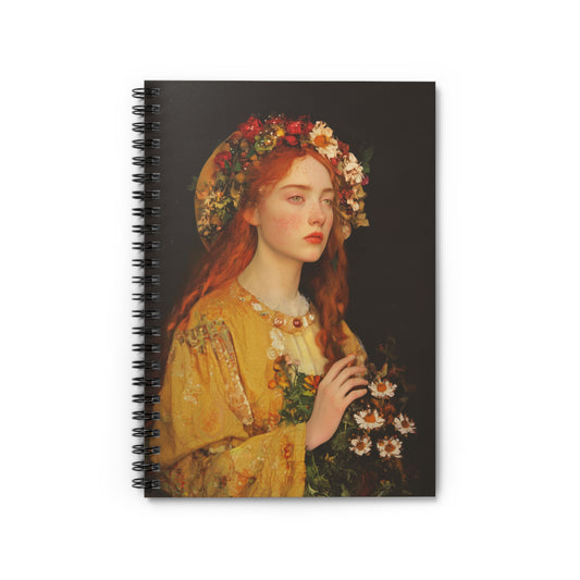 Radiance of Repentance - Mary Magdalene's Renewal - Religious - Spiral Notebook - Ruled - Catholic - Devotional - Journal Diary