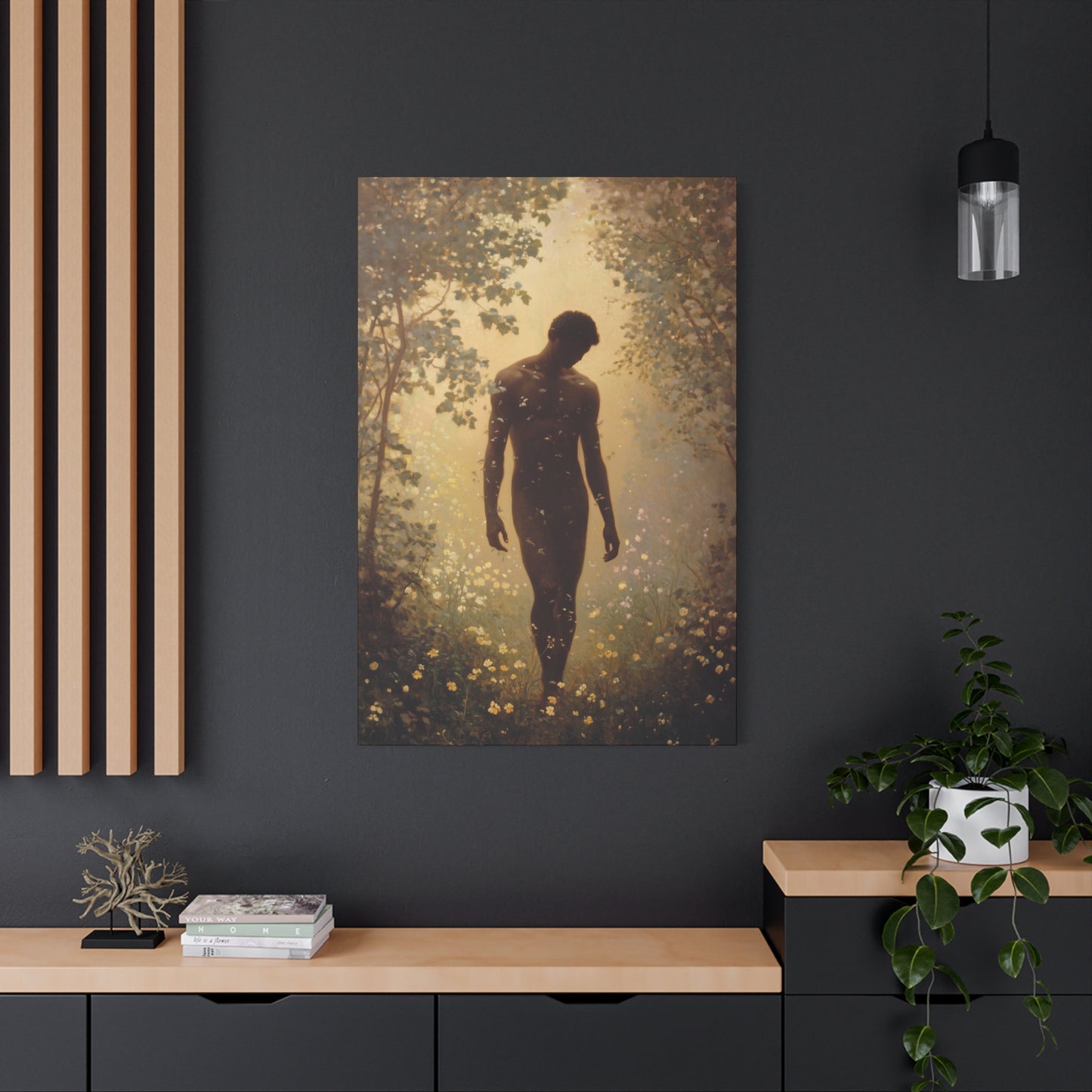 Saint Adam - Museum Wrapped Canvas - Sanctified Souls Print - Religious Art for your Home