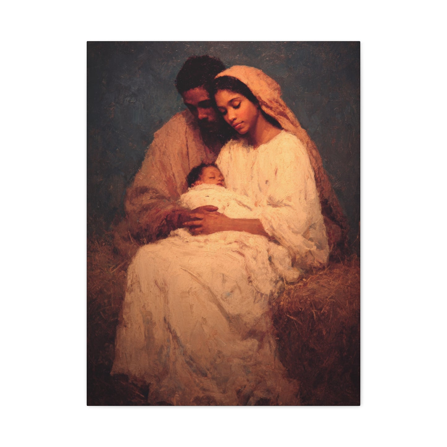 Love Made Visible in the Holy Family - Gallery Wrapped Canvas - Print - Religious Art for your Home - Catholic