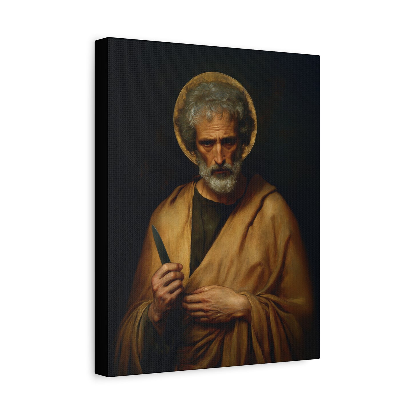 Saint Bartholomew the Apostle  - Gallery Wrapped Canvas - Print - Religious Art for your Home - Catholic