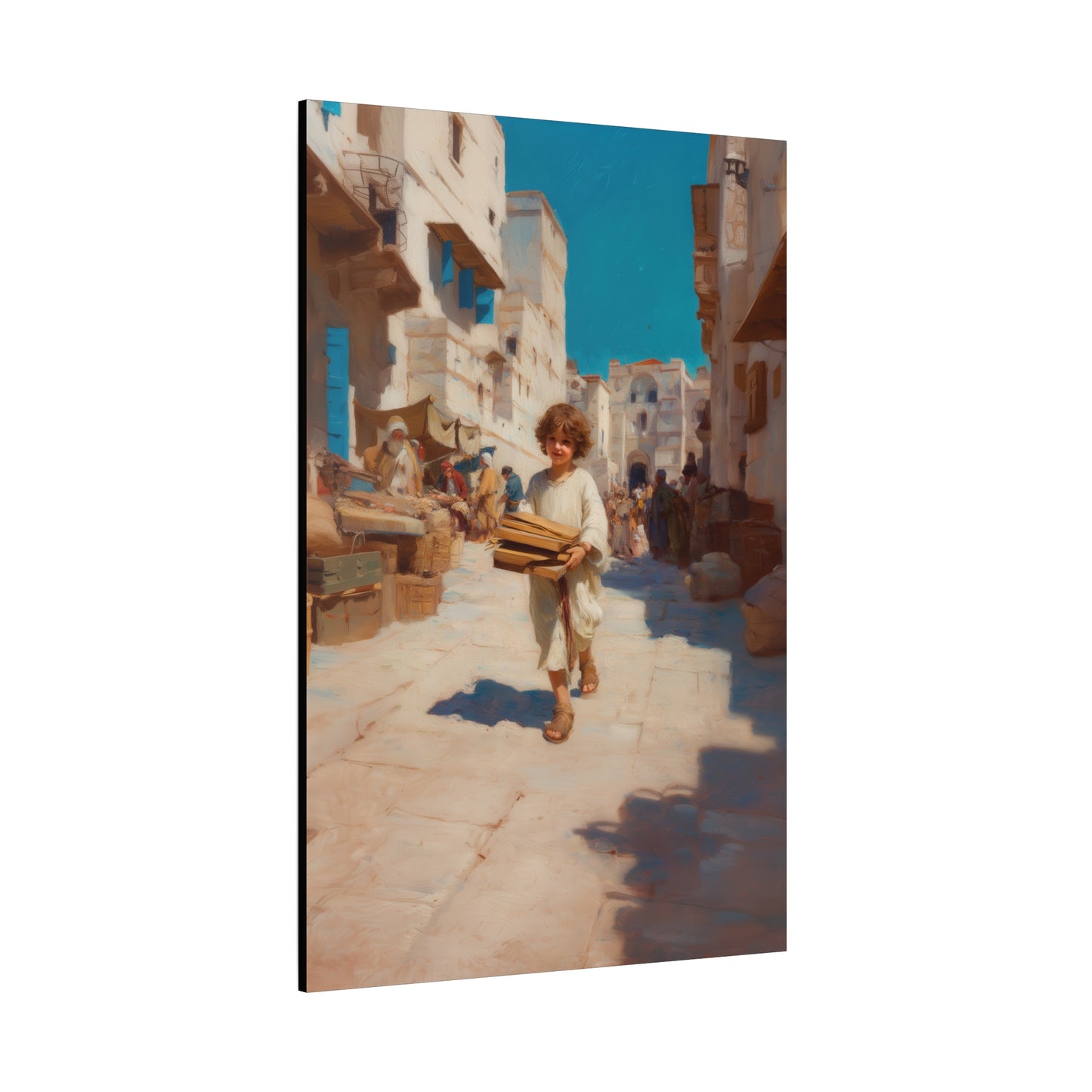 Nazareth and the Hidden Light of Christ - Gallery Wrapped Canvas - Print - Religious Art for your Home - Catholic Art