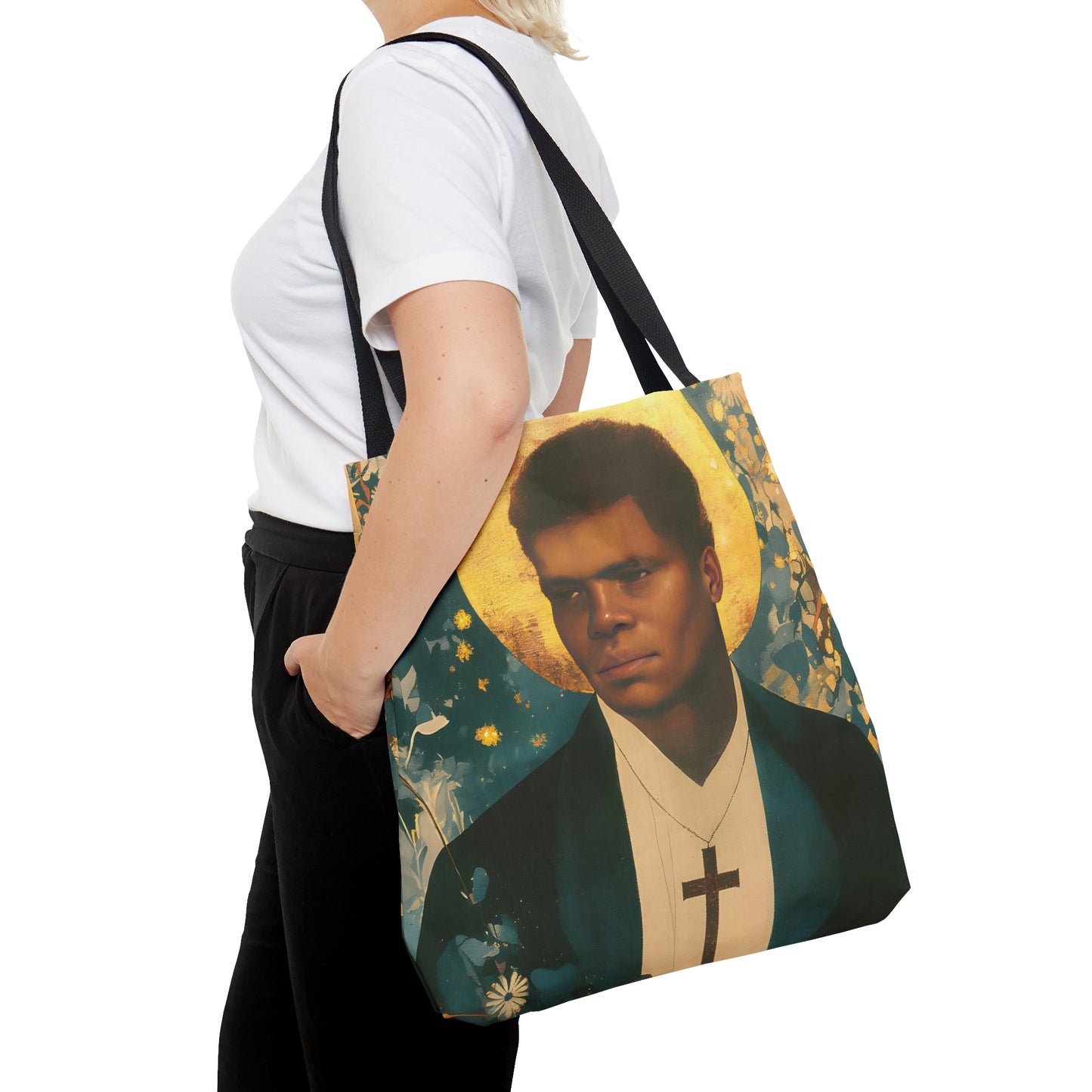 Blessed Peter To Rot Tote Bag - Large Medium Small Faith Art Bag - Catholic Faith Purse - Religious Carry All Reusable Tote Bag