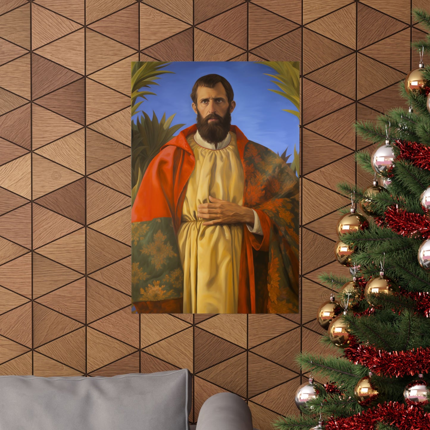 Saint Thomas the Apostle - Sanctified Souls Print - Multiple Sizes - Premium Matte Vertical Posters