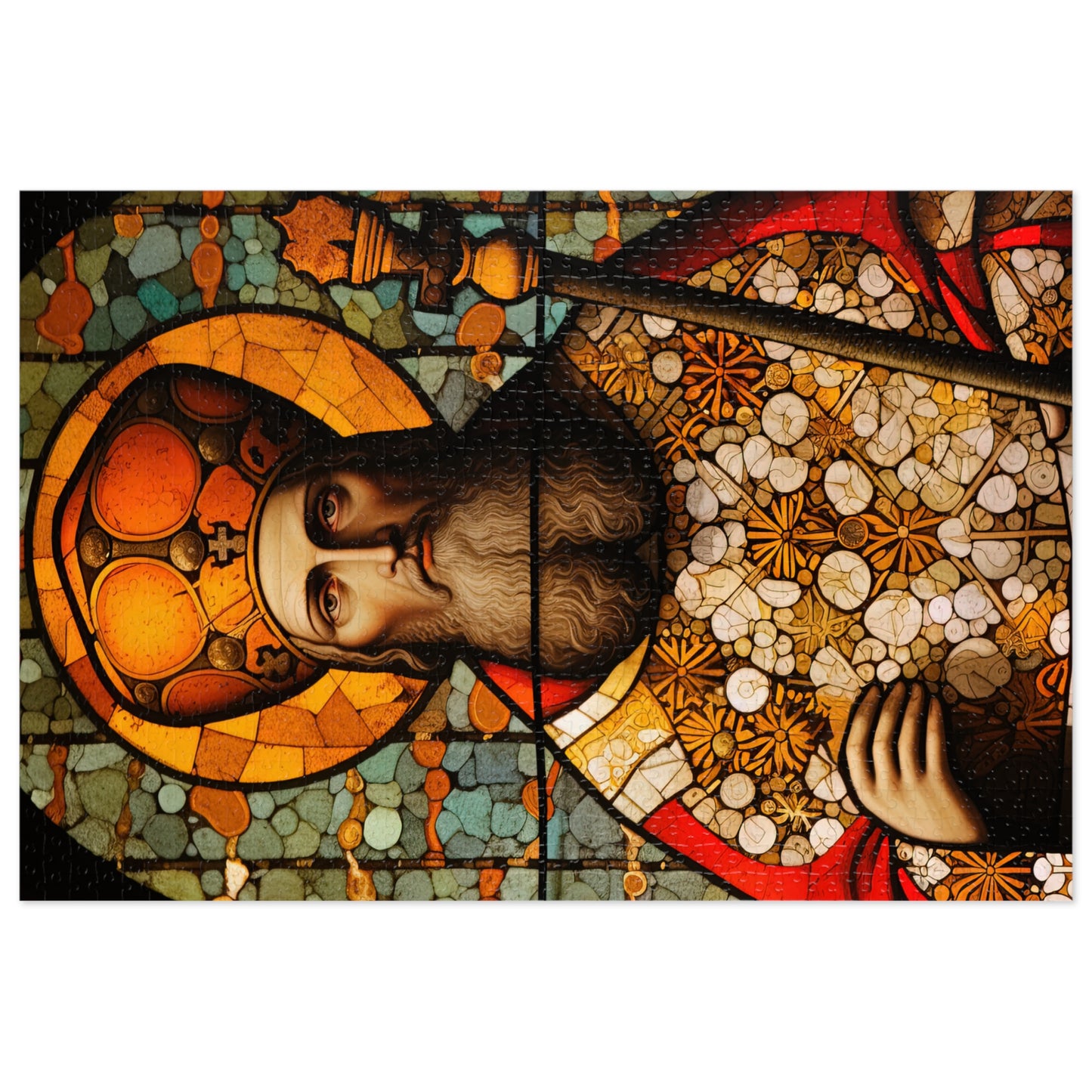 Saint Henry II - Puzzle and Keepsake Tin - Religious Jigsaw Puzzle (30, 110, 252, 500,1000-piece) - Religious Puzzle