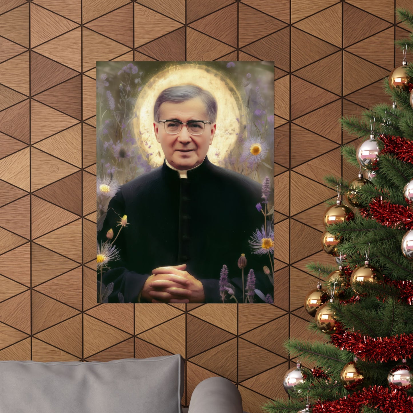 Saint Josemaría Escrivá - Sanctified Souls Print - Multiple Sizes - Premium Matte Vertical Posters