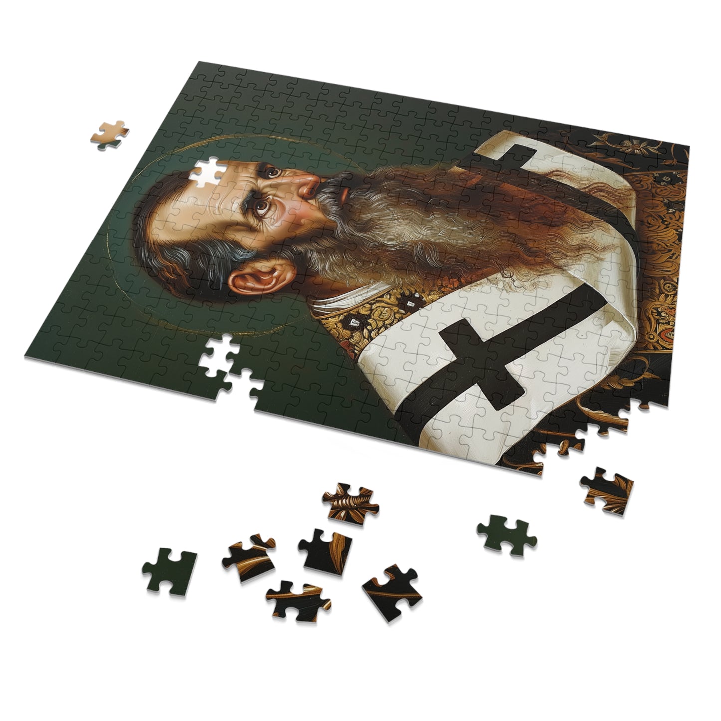 Saint Basil the Great - Puzzle and Keepsake Tin - Religious Jigsaw Puzzle (30, 110, 252, 500,1000-Piece) - Religious Puzzle