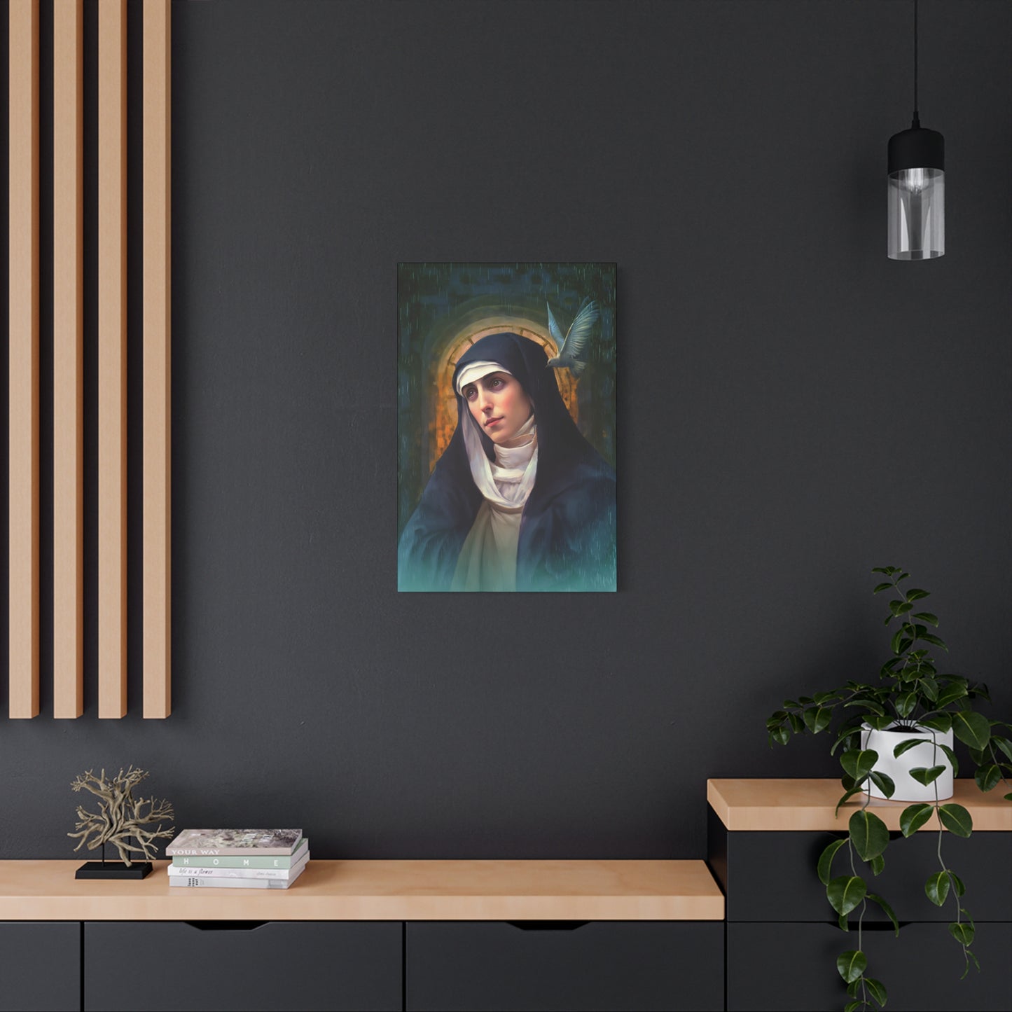 Saint Teresa of Avila - Museum Wrapped Canvas - Sanctified Souls Print - Religious Art for your Home