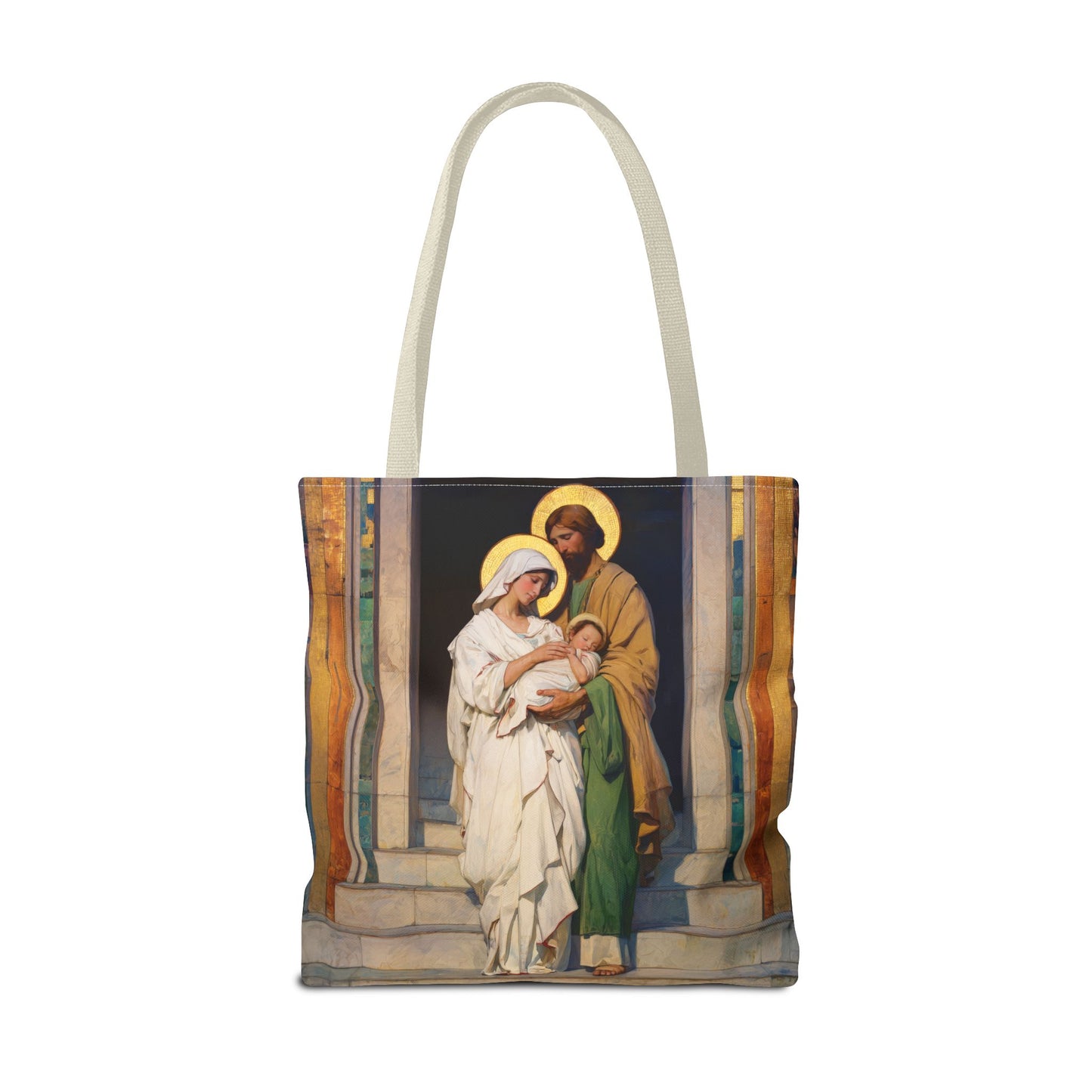 The Feast of the Presentation of the Lord - Holy Family - Tote Bag - Large Medium Small Faith Art Bag - Re-usable Tote Purse - Double Sided