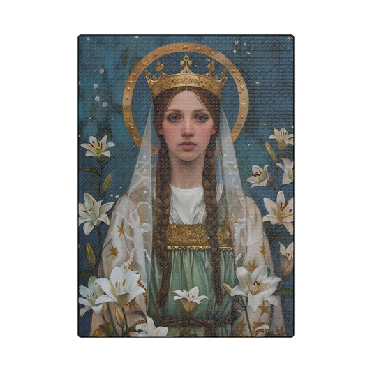 St. Isabel of France - Catholic Saint Canvas Print