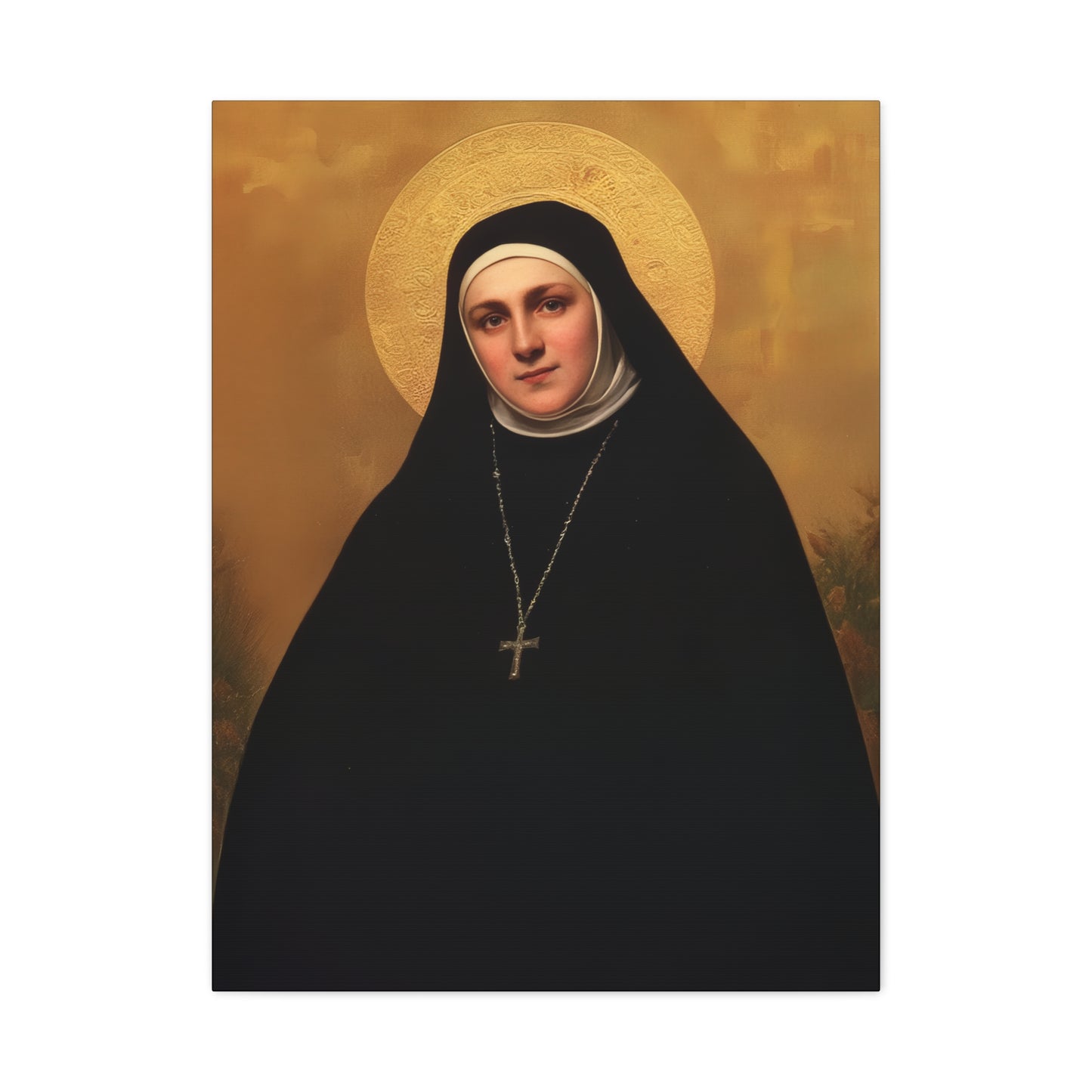 Saint Geltrude Caterina Comensoli - Gallery Wrapped Canvas - Print - Religious Art for your Home - Catholic Art