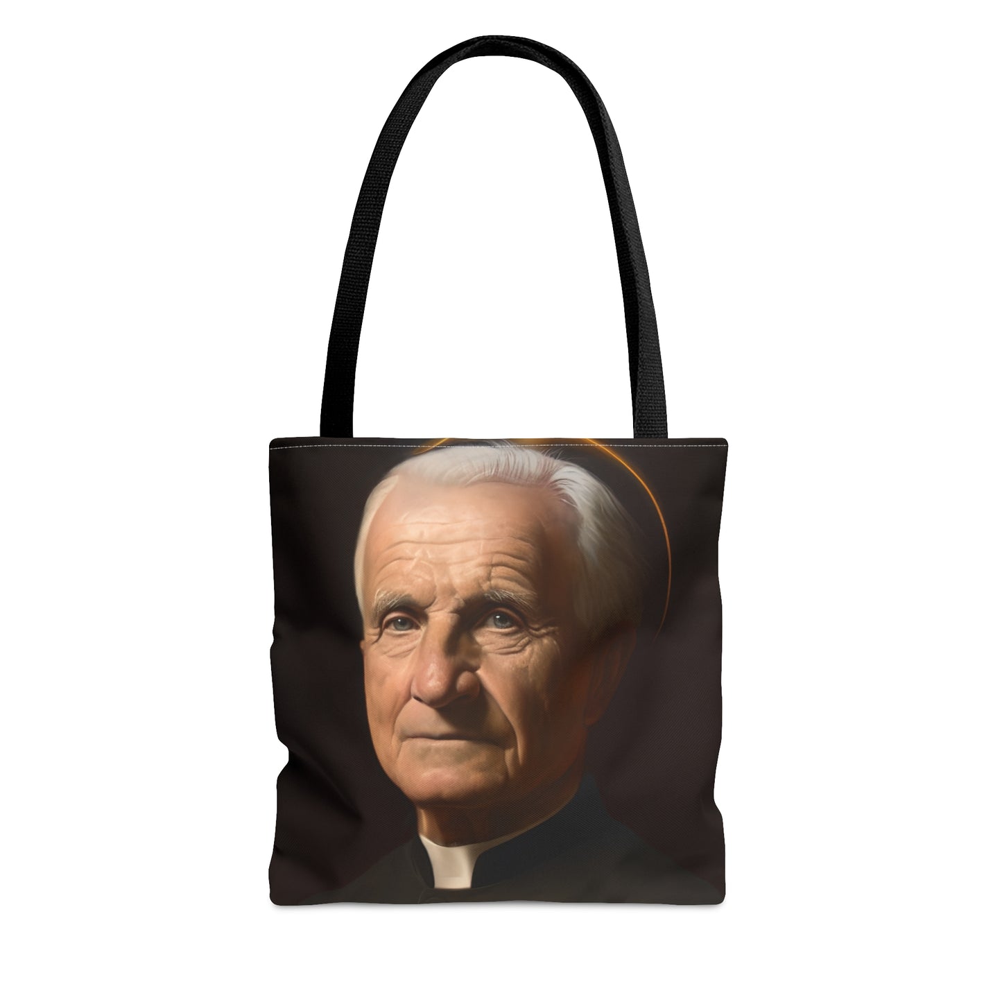 Saint André Bessette Tote Bag - Purse - Three sizes - Large Medium Small Faith Art Bag - Catholic faith carry-all purse - Double Sided