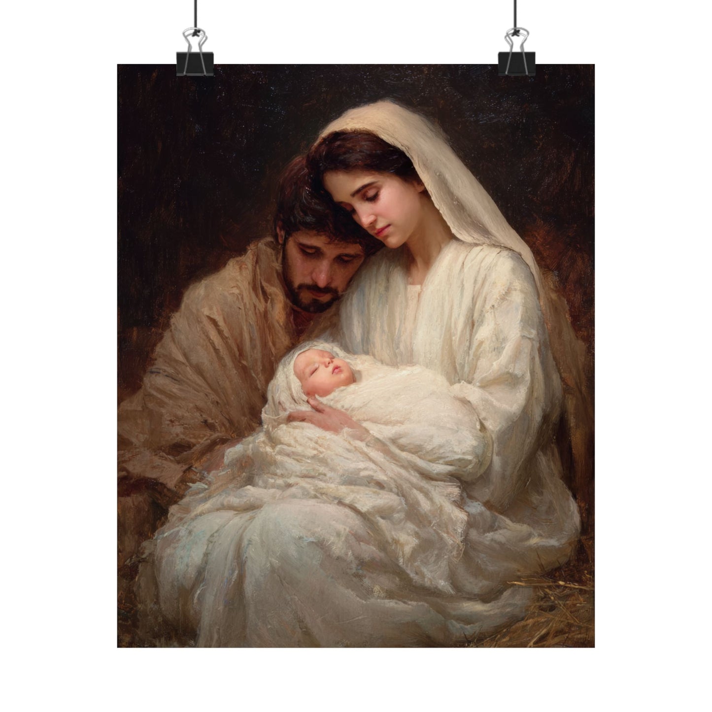 The Quiet Kingdom of the Holy Family - Sanctified Souls Print - Multiple Sizes - Premium Matte Vertical Posters