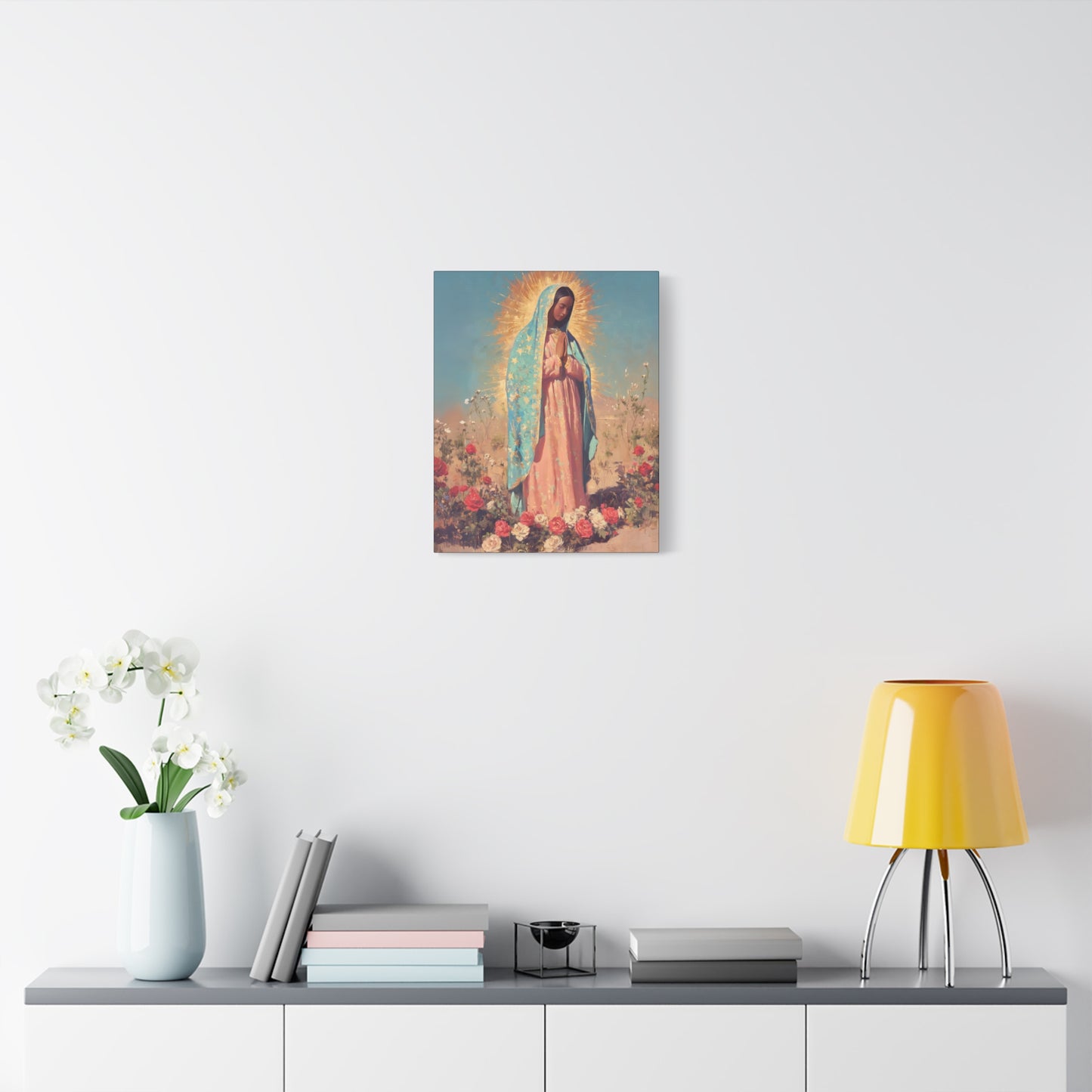Our Lady of Guadalupe - Gallery Wrapped Canvas - Print - Religious Art for your Home - Catholic Art