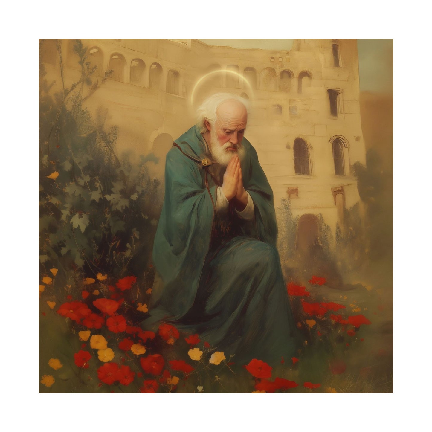 Saint Cyprian -  Catholic Art - Multiple Sizes - Premium Posters - Catholic Art - Christian Home - Catholic Saint Art