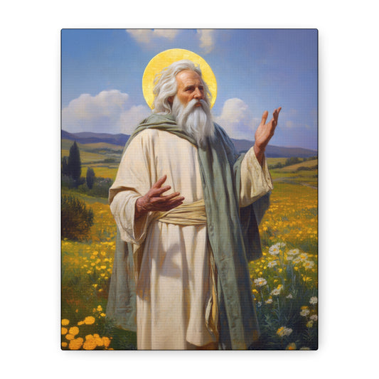 Saint Hilary of Arles - Gallery Wrapped Canvas - Print - Religious Art for your Home - Catholic Art Print