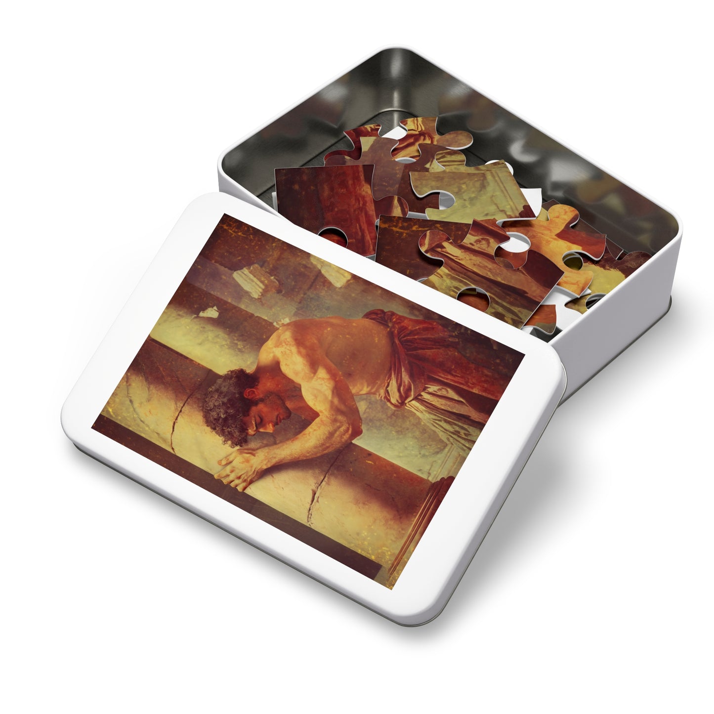 Samson - Puzzle and Keepsake Tin - Religious Jigsaw Puzzle (30, 110, 252, 500,1000-Piece)