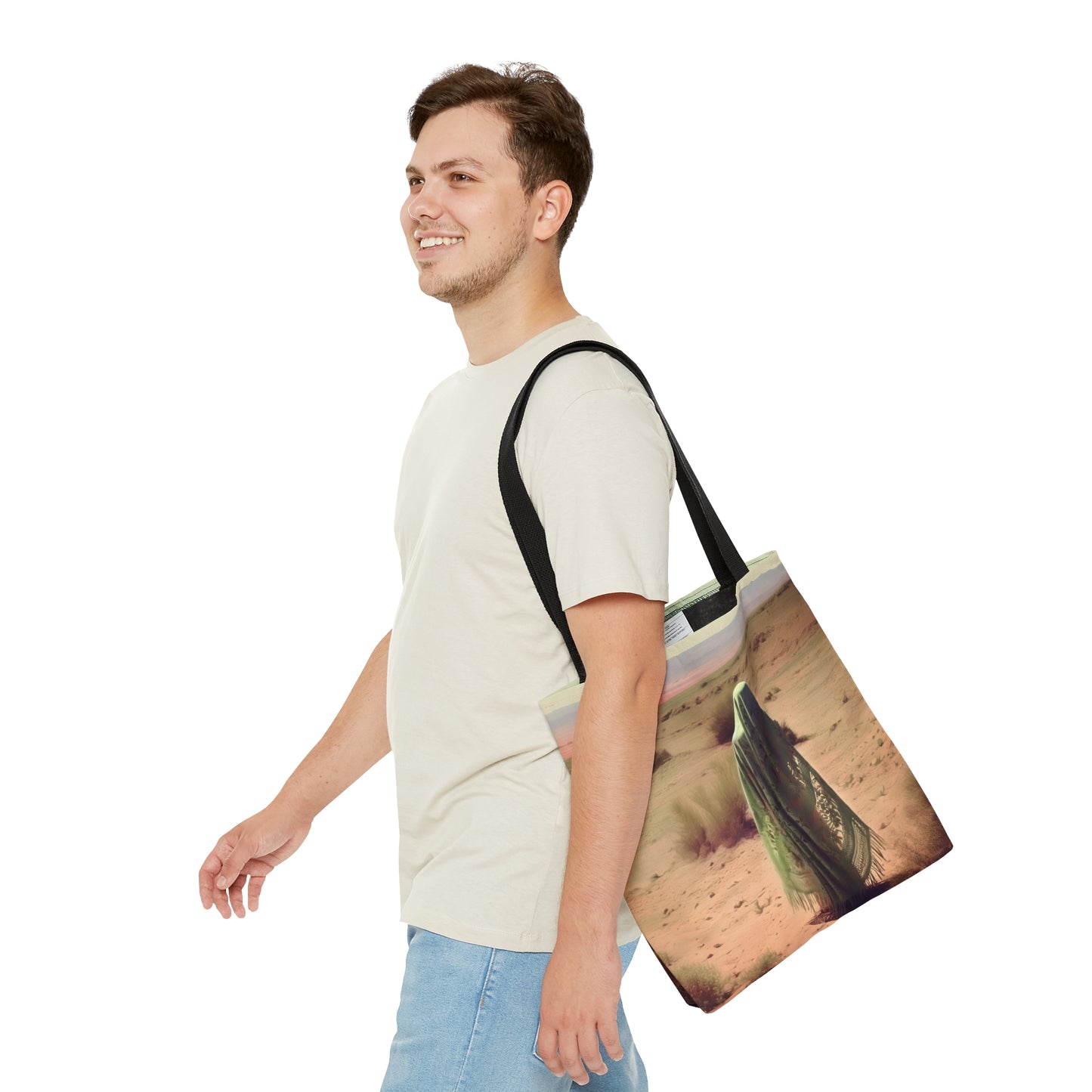 Saint Theodora of Alexandria Tote Bag - Catholic faith inspired carry-all purse - day to day bag - Desert Mothers Series