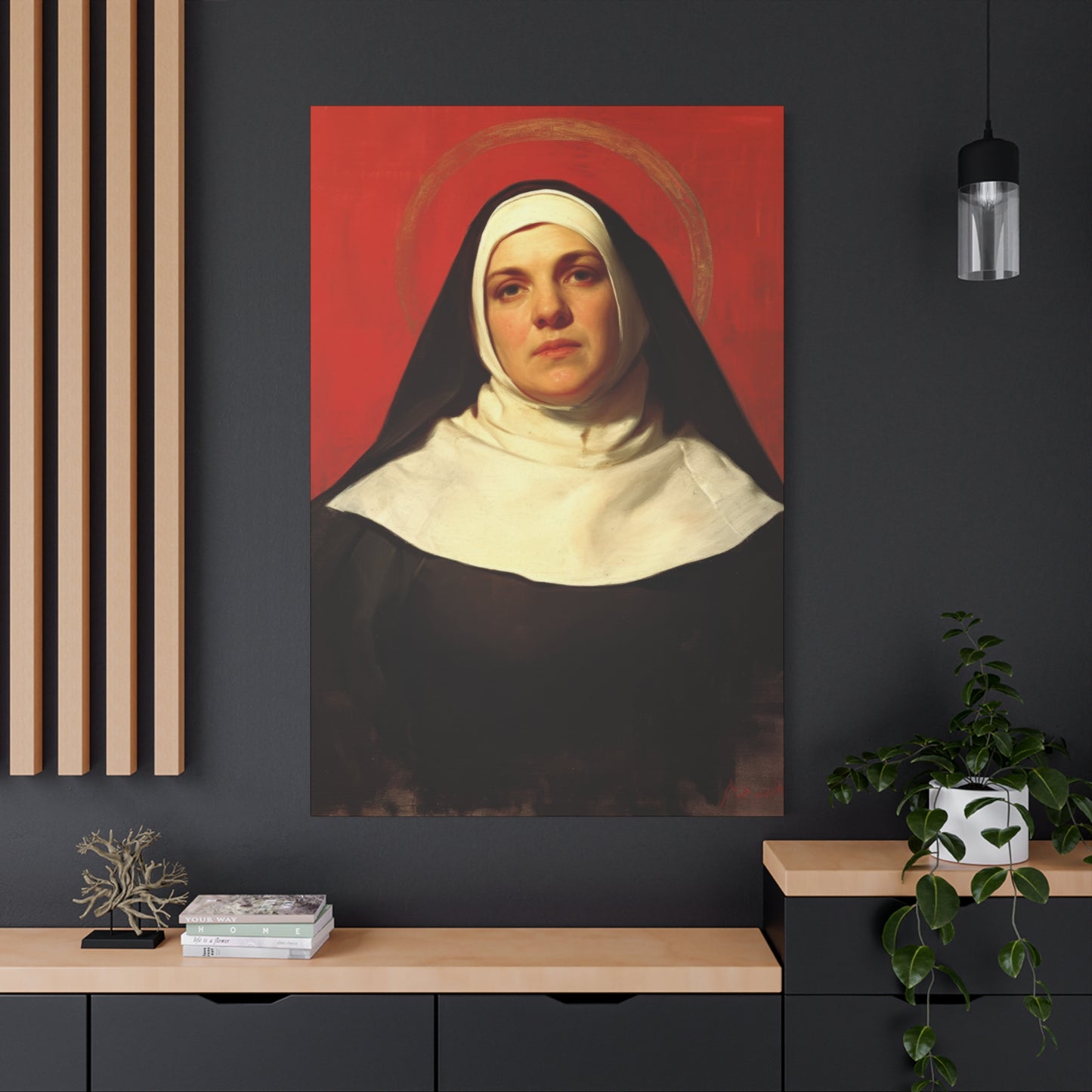 Saint Maria Giuseppa Rossello - Gallery Wrapped Canvas - Print - Religious Art for your Home - Catholic Art