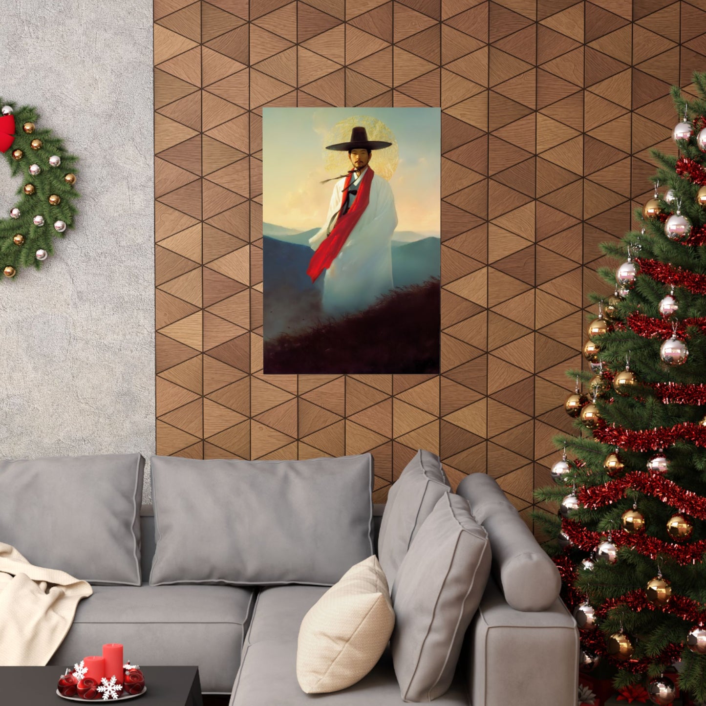 Saint Andrew Kim Taegon -  Sanctified Souls Print - Multiple Sizes - Premium Posters - Catholic Art - Christian Home - Martyr Saint
