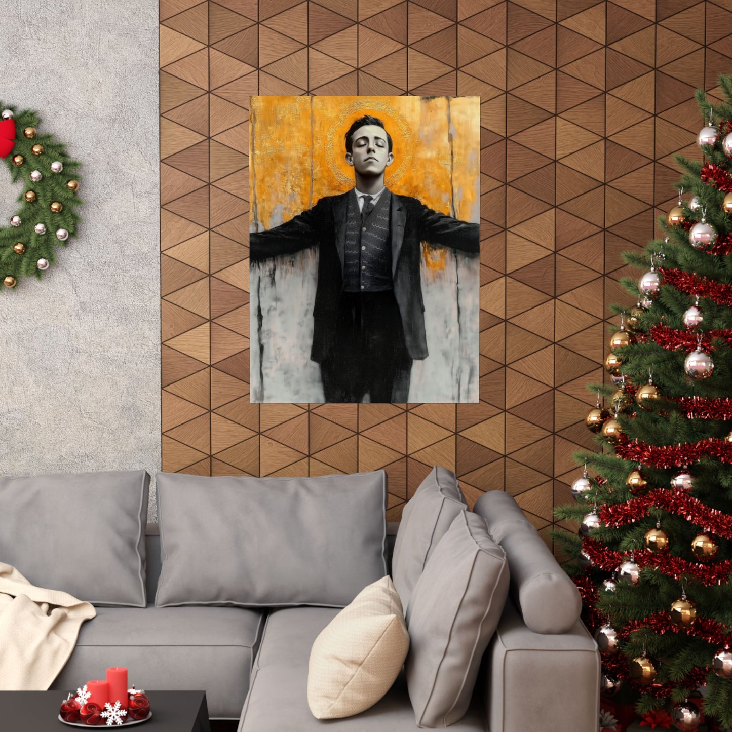 Blessed Miguel Pro - Sanctified Souls Print - Multiple Sizes - Premium Matte Vertical Posters - Catholic Saint art - Prayer Room Print