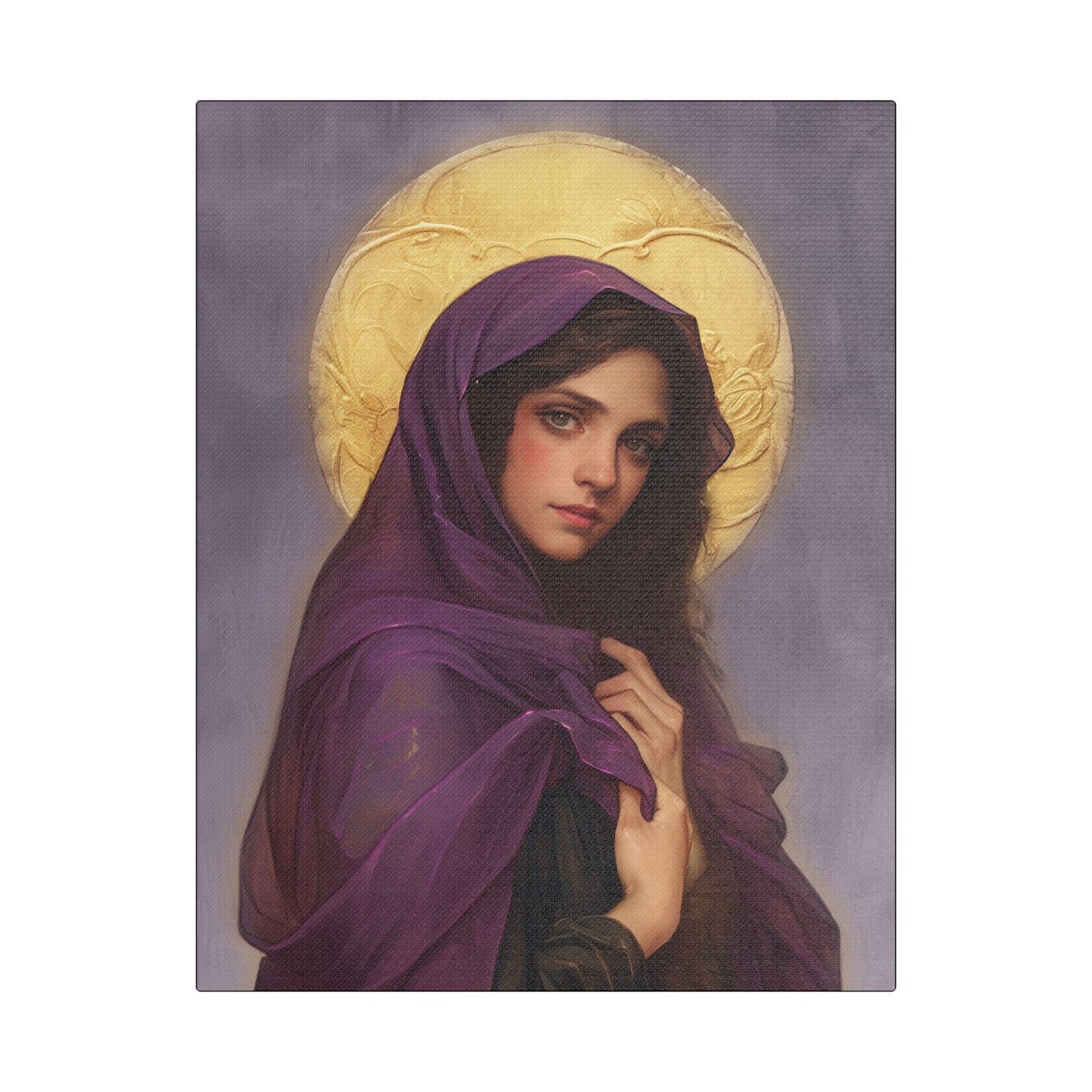 Saint Lydia Purpuraria / Lydia of Thyatira  - Museum Wrapped Canvas - Print - Religious Art for your Home - Christian print - Religious