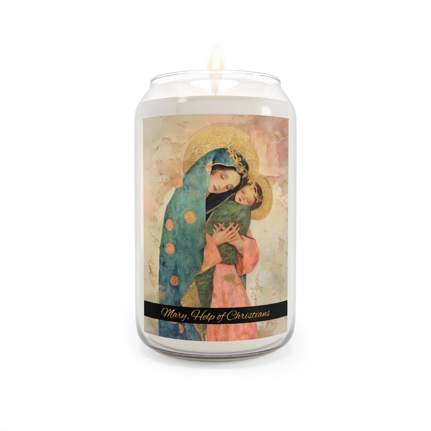 The Sweet Advocate of Souls - Mary, Help of Christians - Scented Prayer Candle, 13.75oz - Tall Size - Religious Prayer Candle