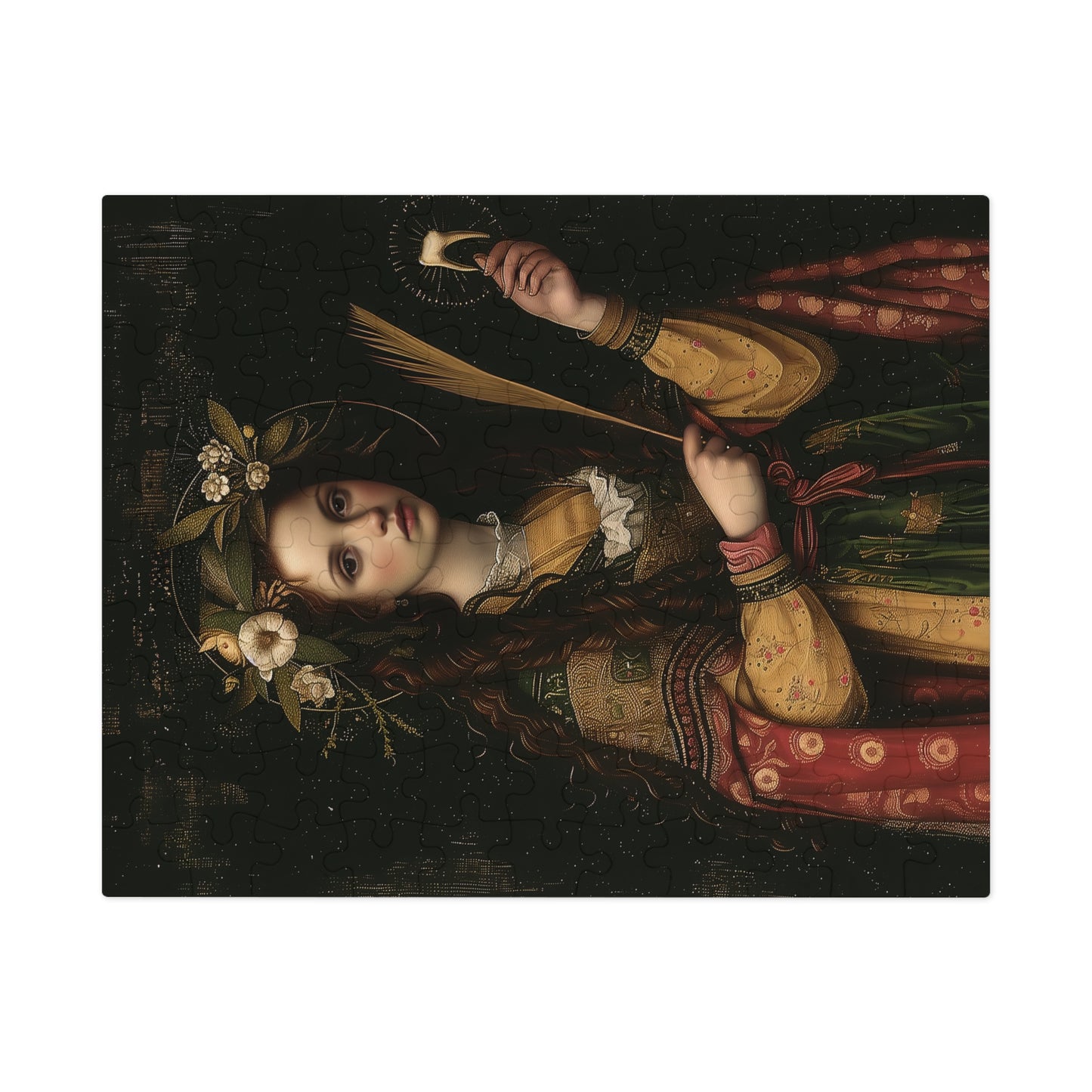 Saint Apollonia - Puzzle and Keepsake Tin - Religious (30, 110, 252, 500,1000) - Religious Catholic Puzzle Art