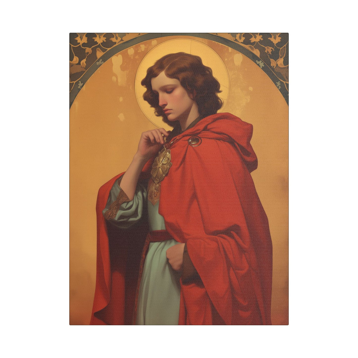 Saint Casimir of Poland Canvas Print - Multiple Sizes - Catholic Home art - Museum Wrapped Canvas - Sanctified Souls Print