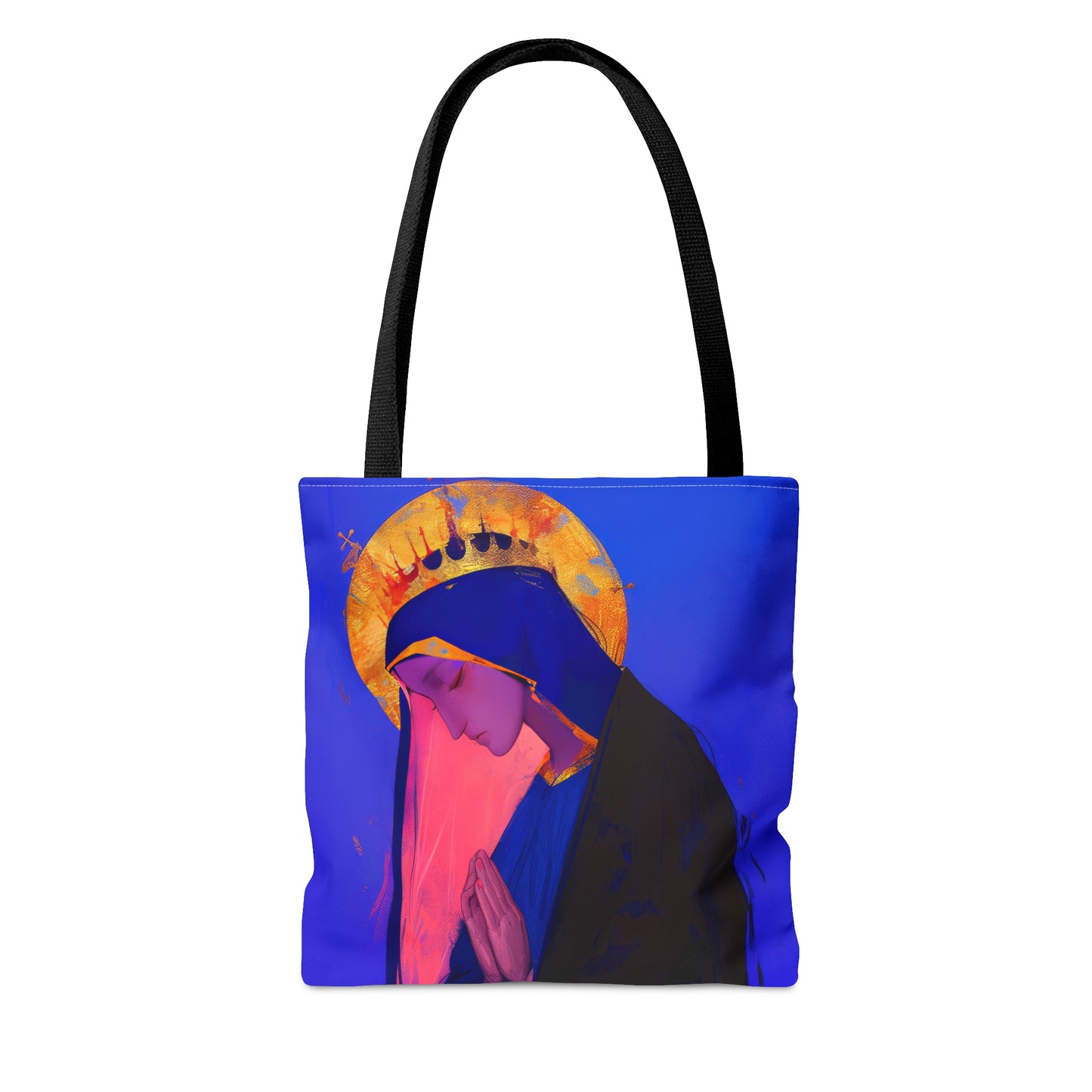 Mary, Mother of God - Blessed Among Women Tote Bag - Large Medium Small Faith Art Bag - Catholic Faith Purse - Religious Carry All