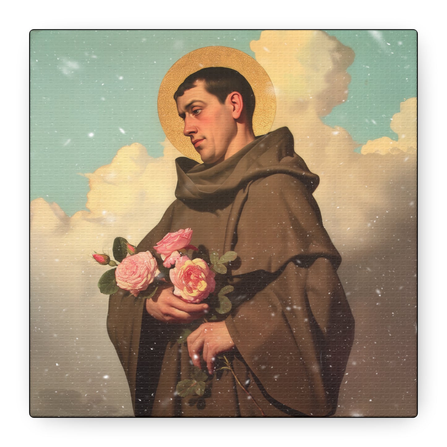 Saint Didacus of Alcala - Gallery Wrapped Canvas - Print - Religious Art for your Home - Catholic Art