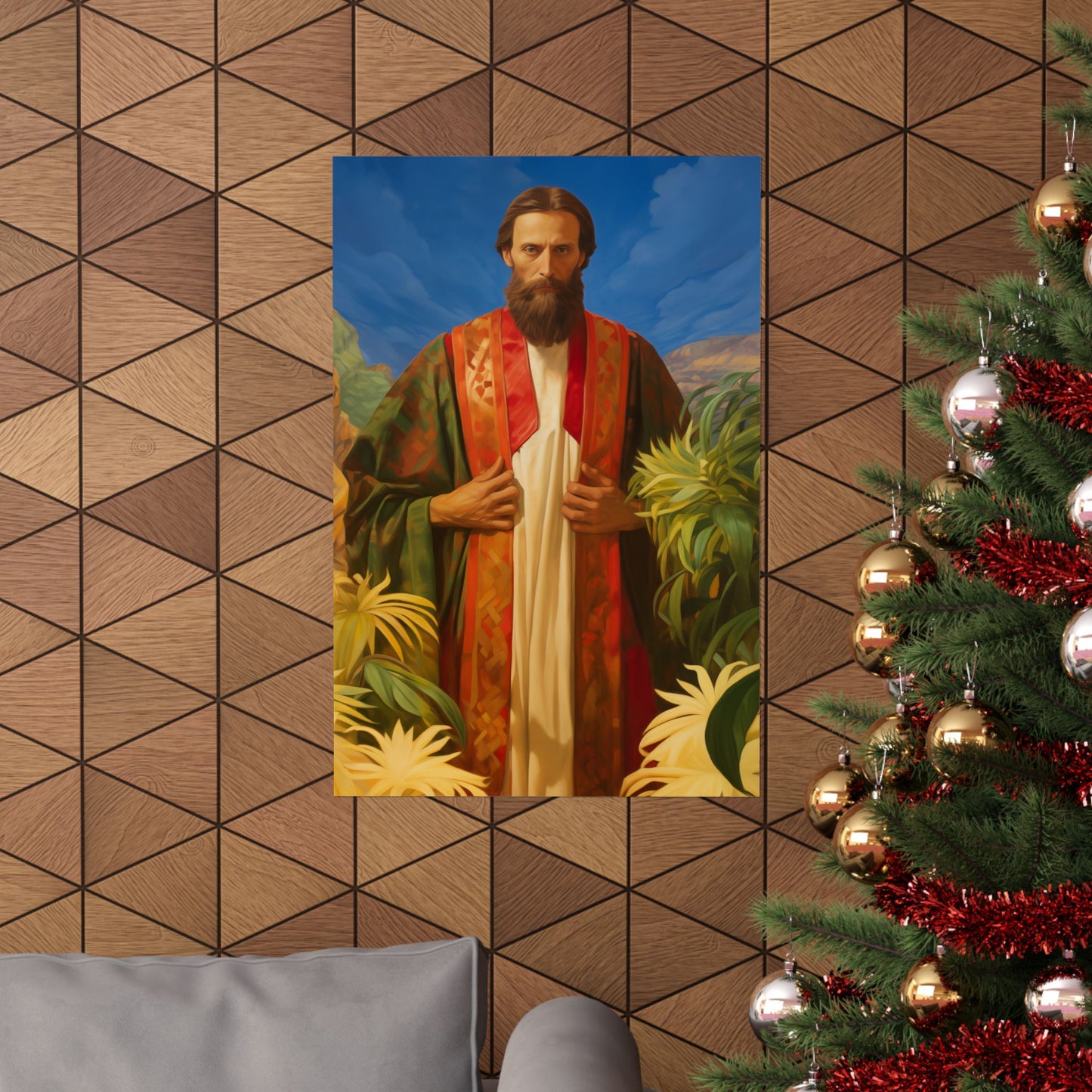 Saint John the Baptist - Sanctified Souls Print - Multiple Sizes - Premium Matte Vertical Posters