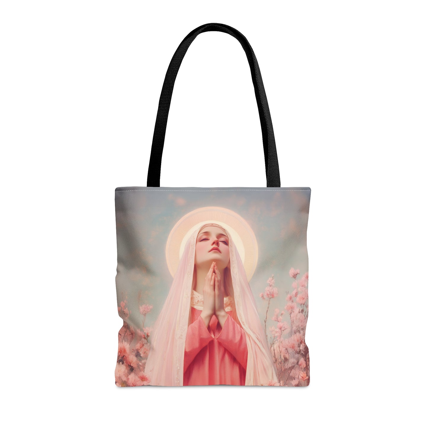 Saint Illuminata - Tote Bag - Large Medium Small Faith Art Bag - Catholic Faith Purse